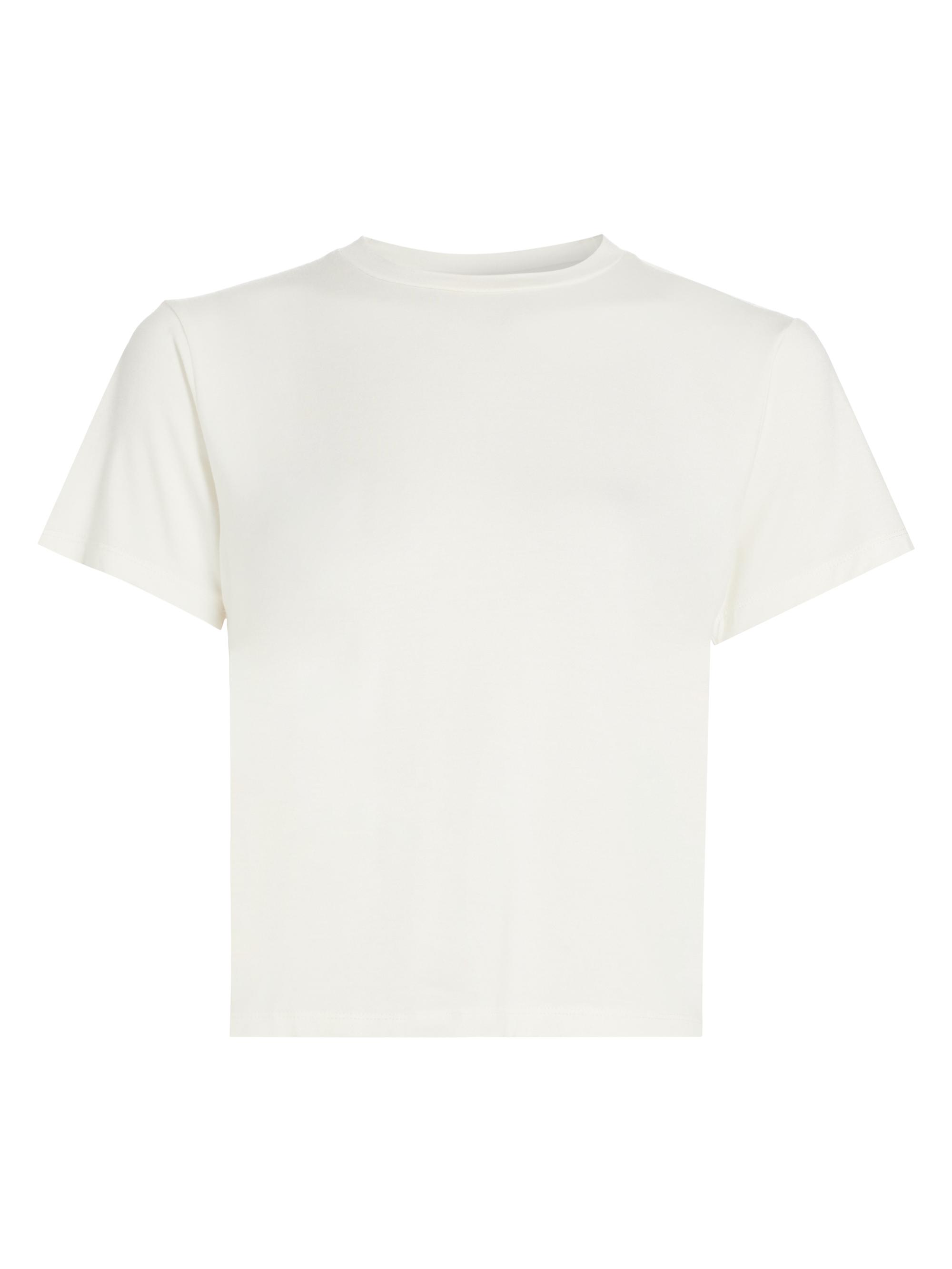 The Row Tommy Cotton Crop T-Shirt | Saks Fifth Avenue