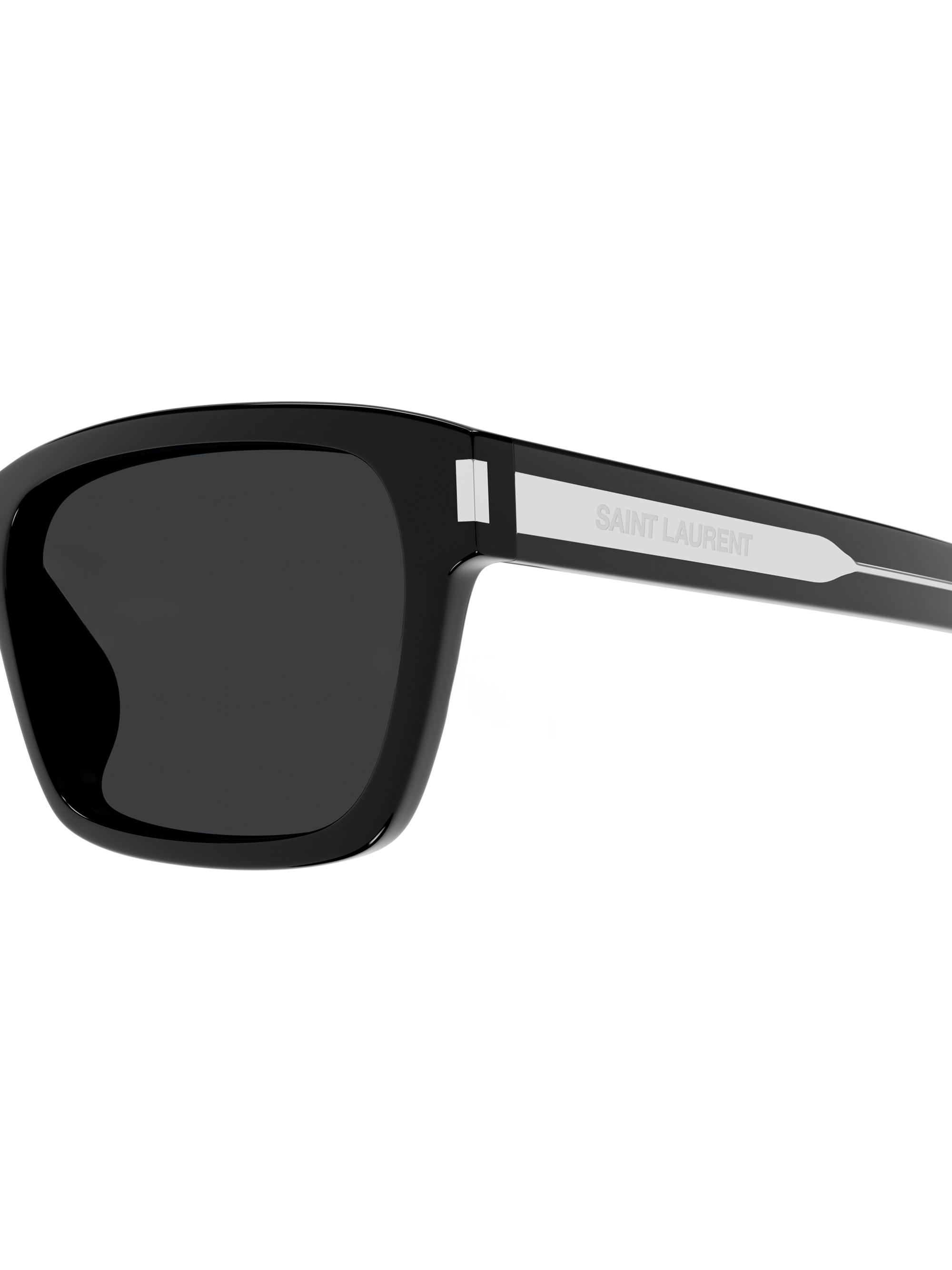 Saint Laurent Mid Naked 57MM Square Sunglasses | Saks Fifth Avenue