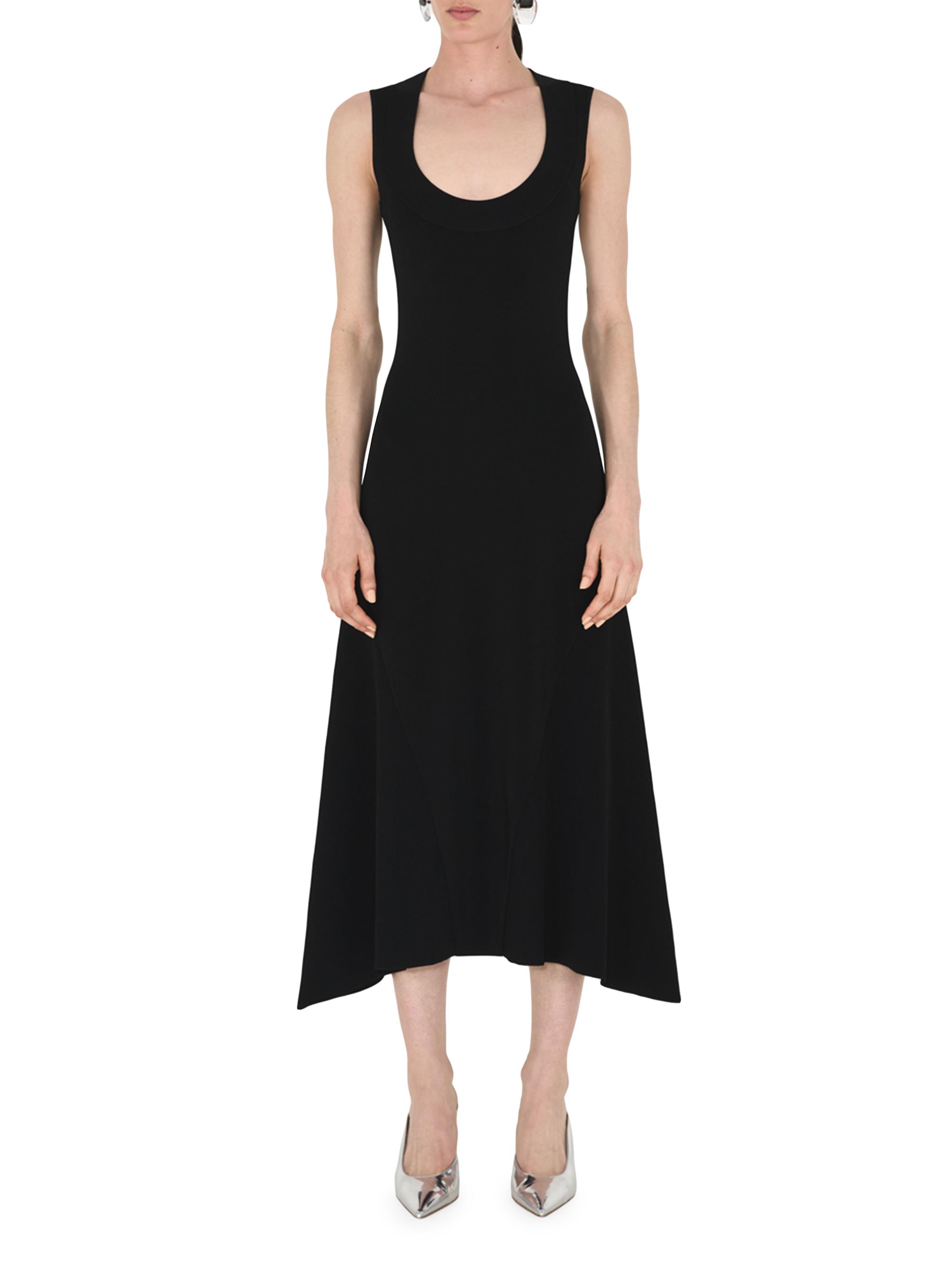 Galvan London Women's Claudia Sleeveless Midi-Dress - Black