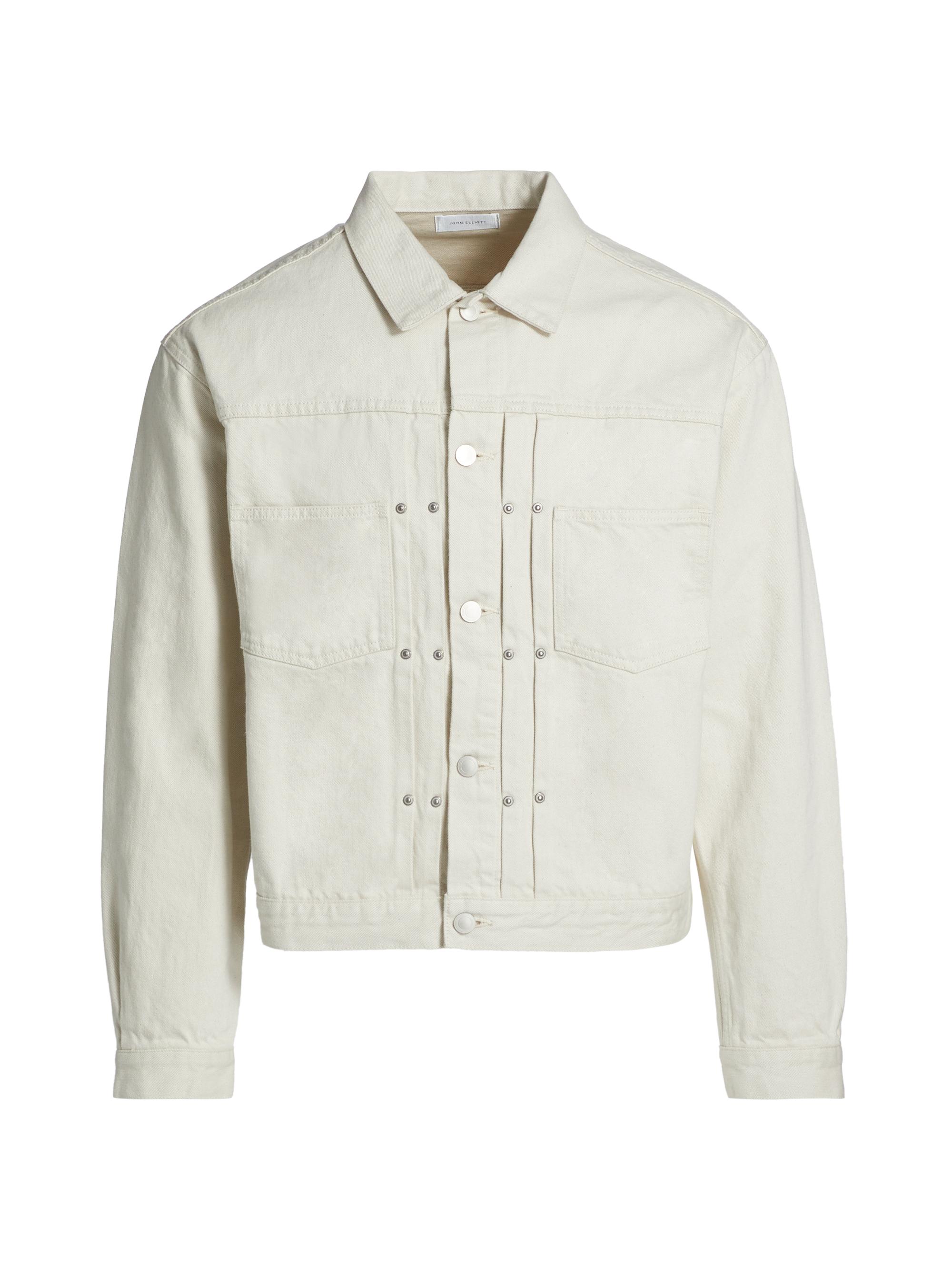 John Elliott Men's Thumper Type II Denim Jacket - Natural