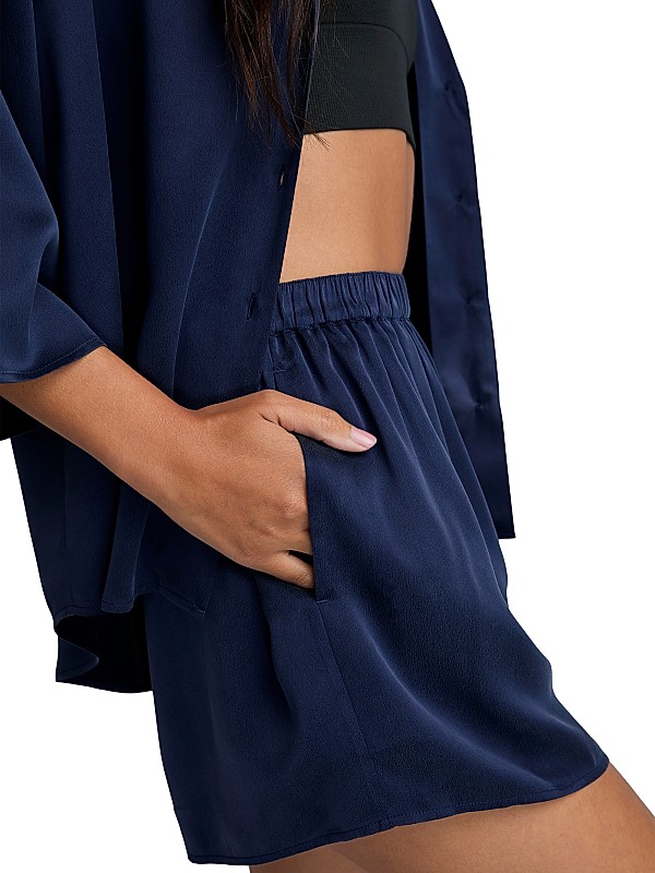 Shop Lunya Washable Silk Relaxed 2-Piece Top & Shorts Set Shop Lunya Washable Silk Relaxed 2-Piece Top & Shorts Set