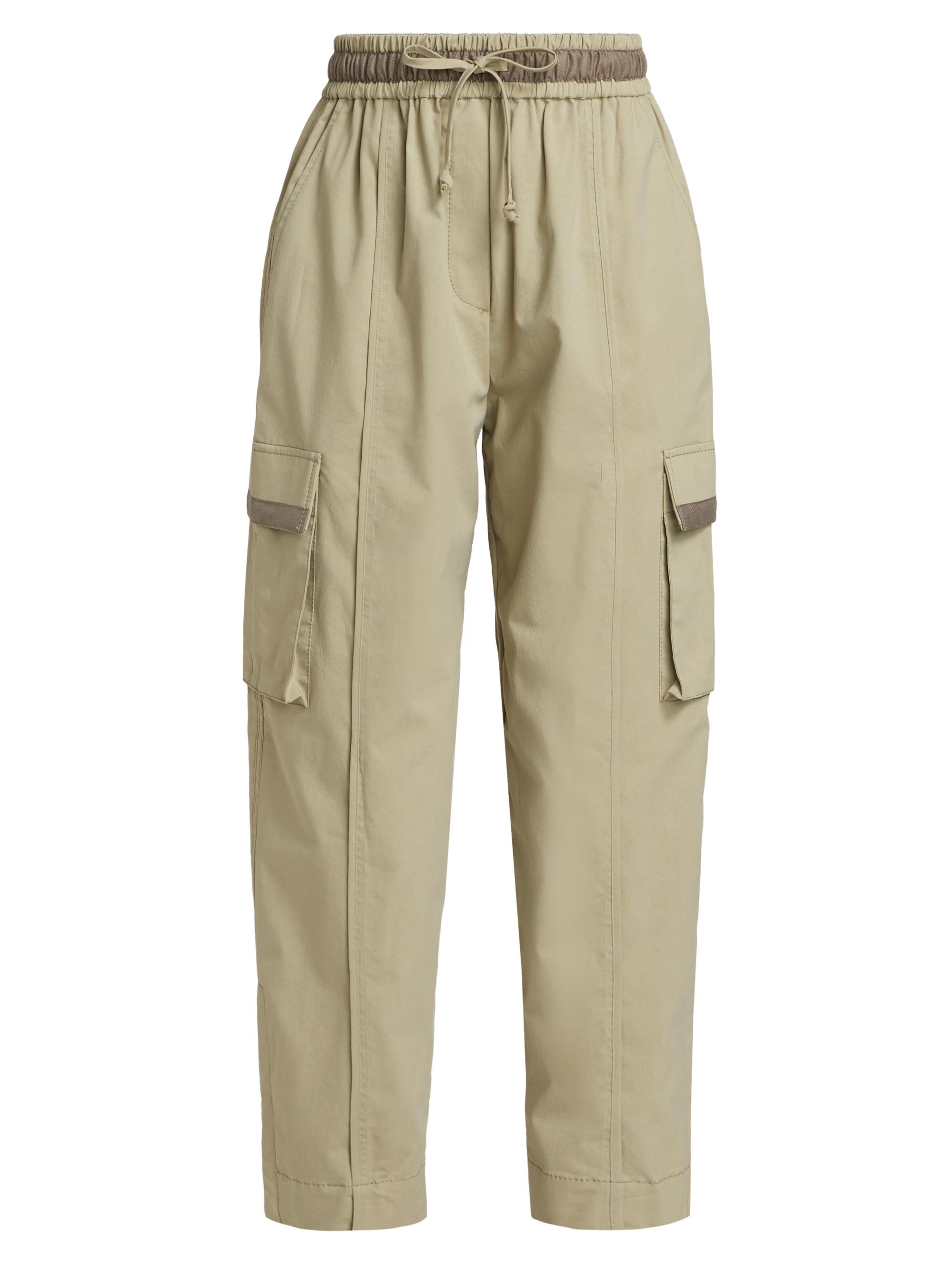 3.1 Phillip Lim Women's Utility Cargo Banana Pants - Fog