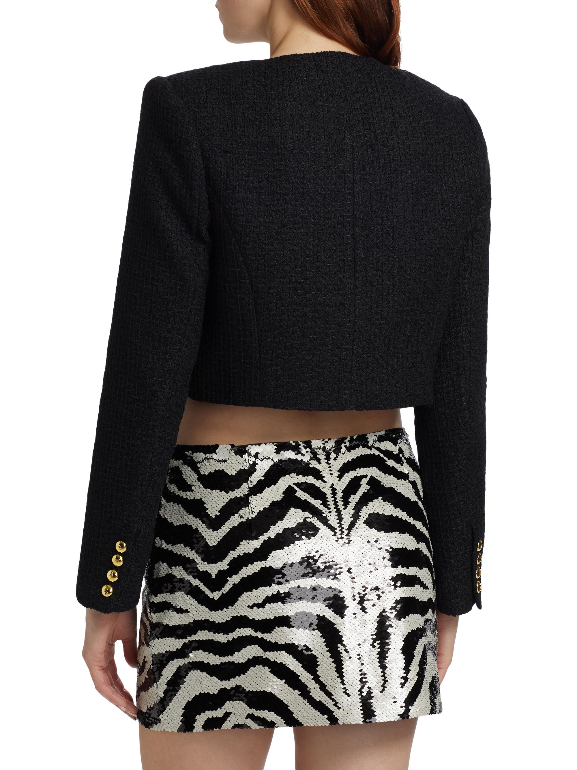 Cinq à Sept Auden Tweed Crop Jacket | Saks Fifth Avenue