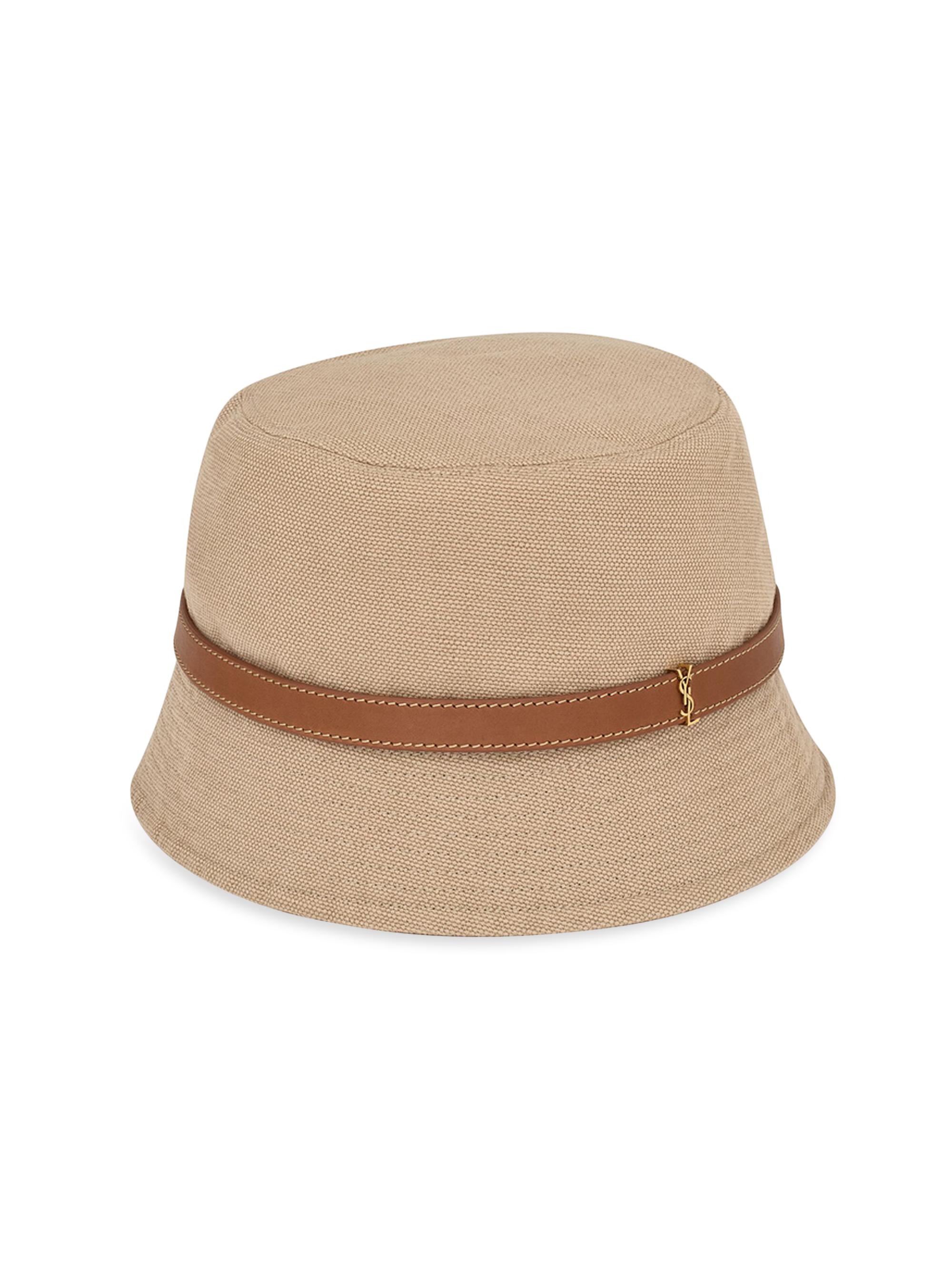Saint Laurent Cassandre Bucket Hat in Canvas | Saks Fifth Avenue