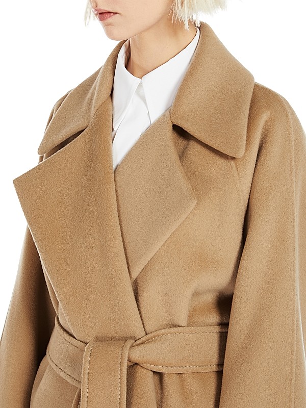 Shop Sportmax Wool-Cashmere Belted Long Coat | Saks Fifth Avenue Shop Sportmax Wool-Cashmere Belted Long Coat | Saks Fifth Avenue