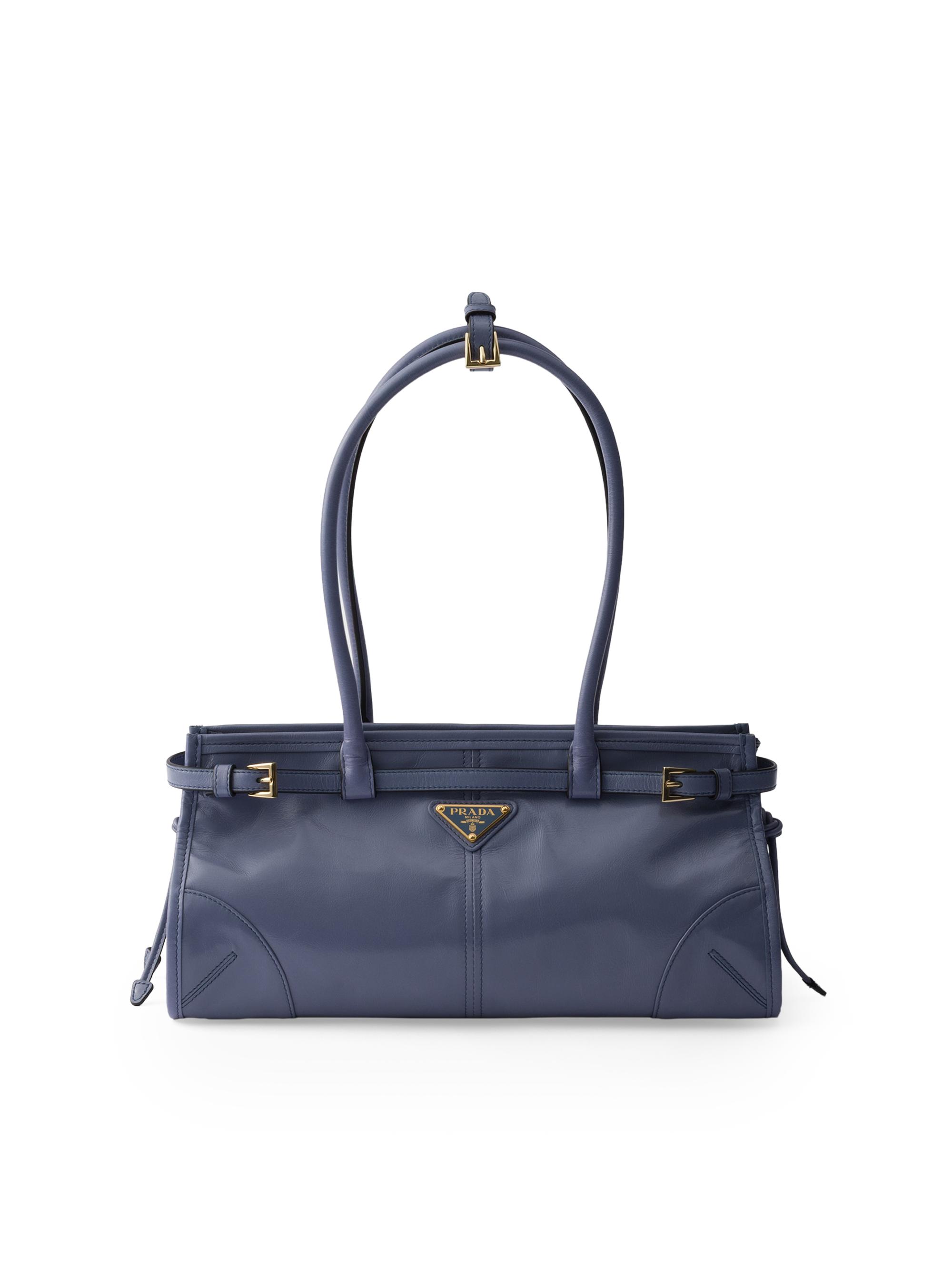 Prada Bonnie Medium Leather Top Handle Bag | Saks Fifth Avenue