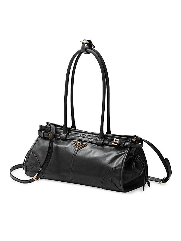 Shop Prada Medium Leather Top Handbag | Saks Fifth Avenue Shop Prada Medium Leather Top Handbag | Saks Fifth Avenue