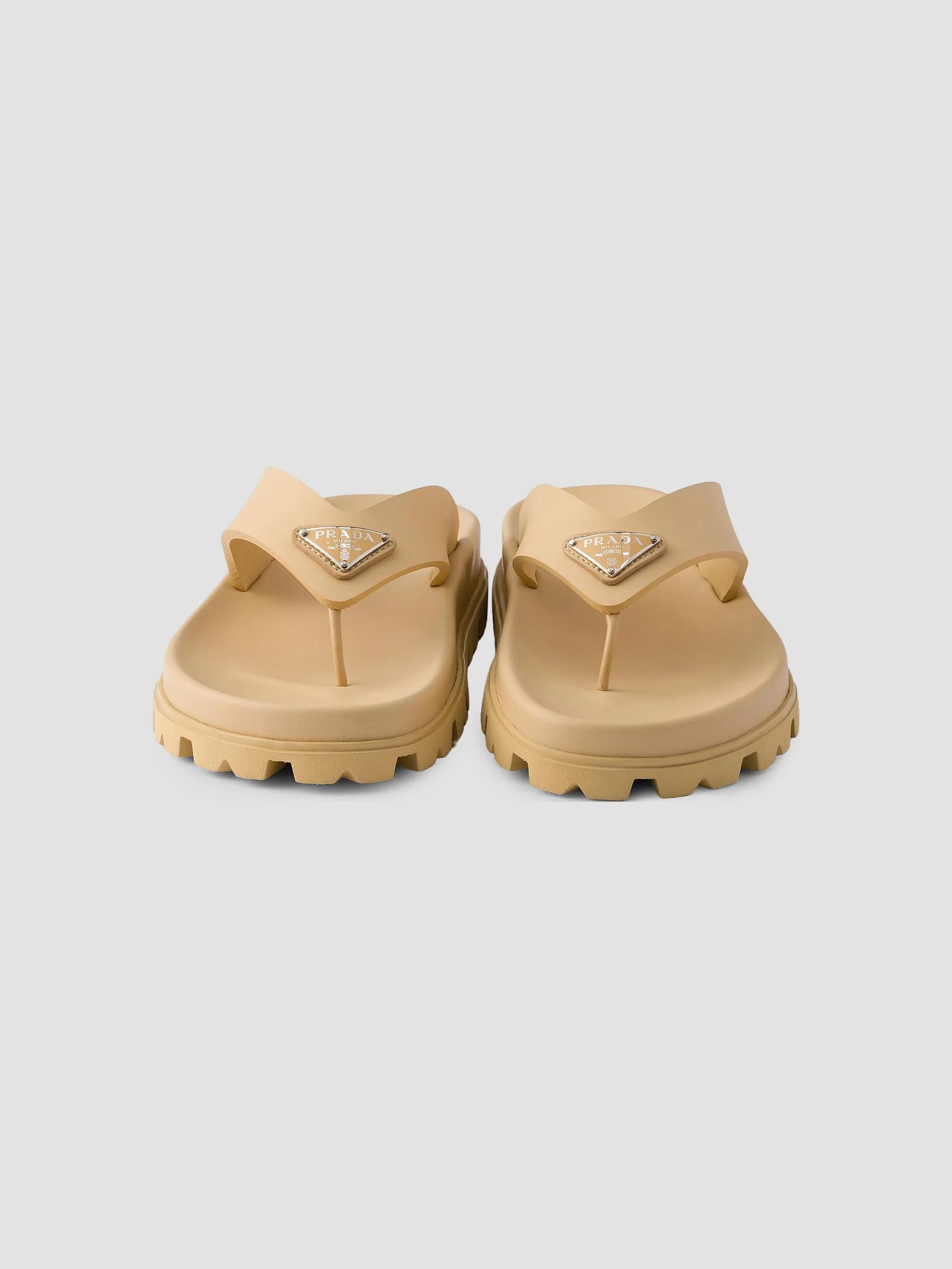 Prada Rubber Thong Sandals | Saks Fifth Avenue