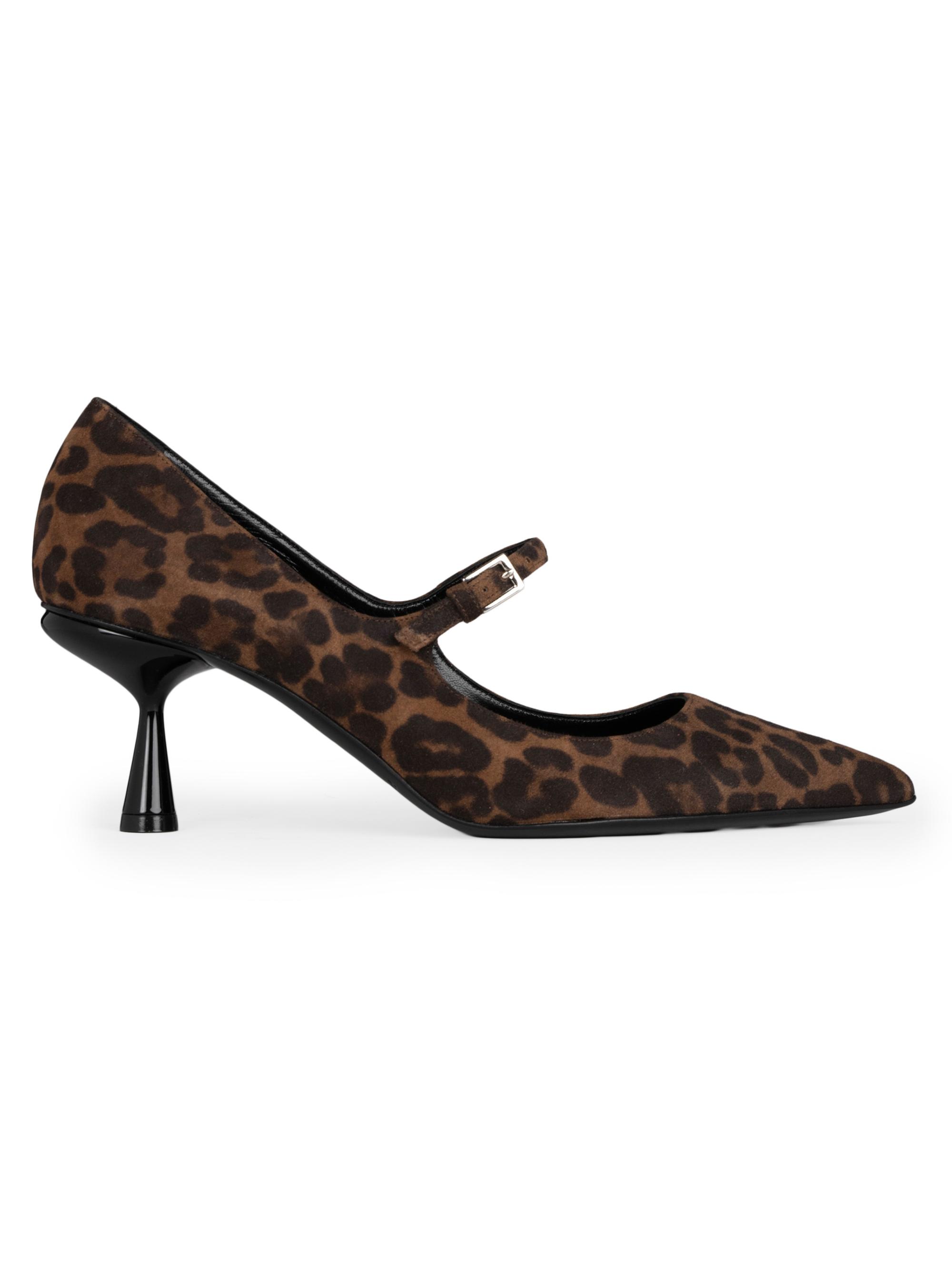 Pierre Hardy Women's Scuba 60MM Leopard-Printed Suede Pumps - Leopard Black