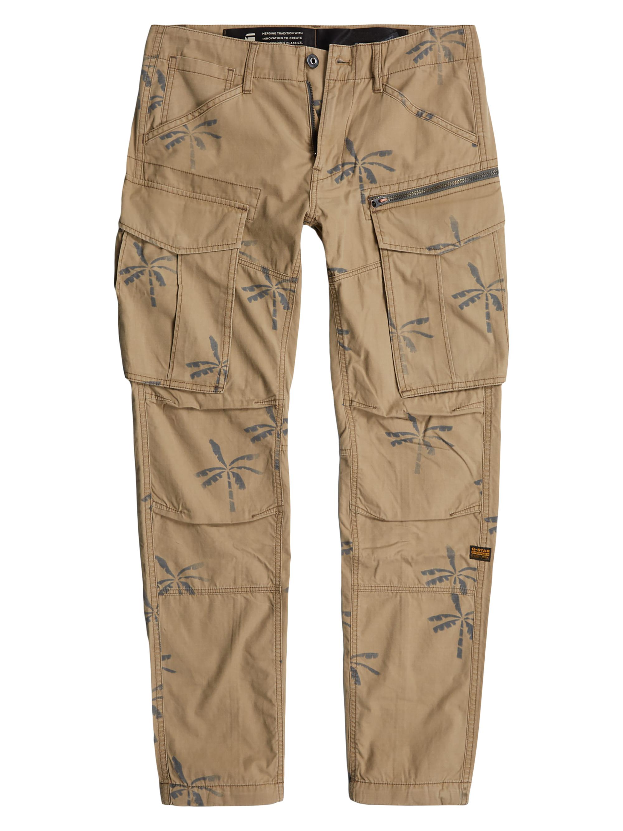 G-Star RAW Men's Banana Tree Print Cargo Pants - Safari Banana Tree