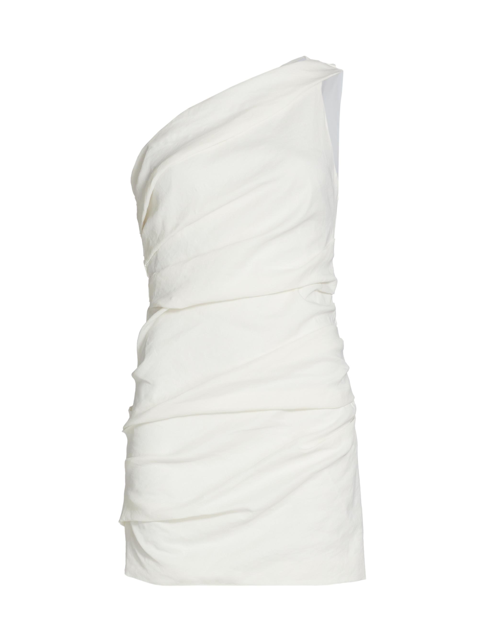 A.L.C. Women's Carina Gathered One-Shoulder Minidress - Rosario