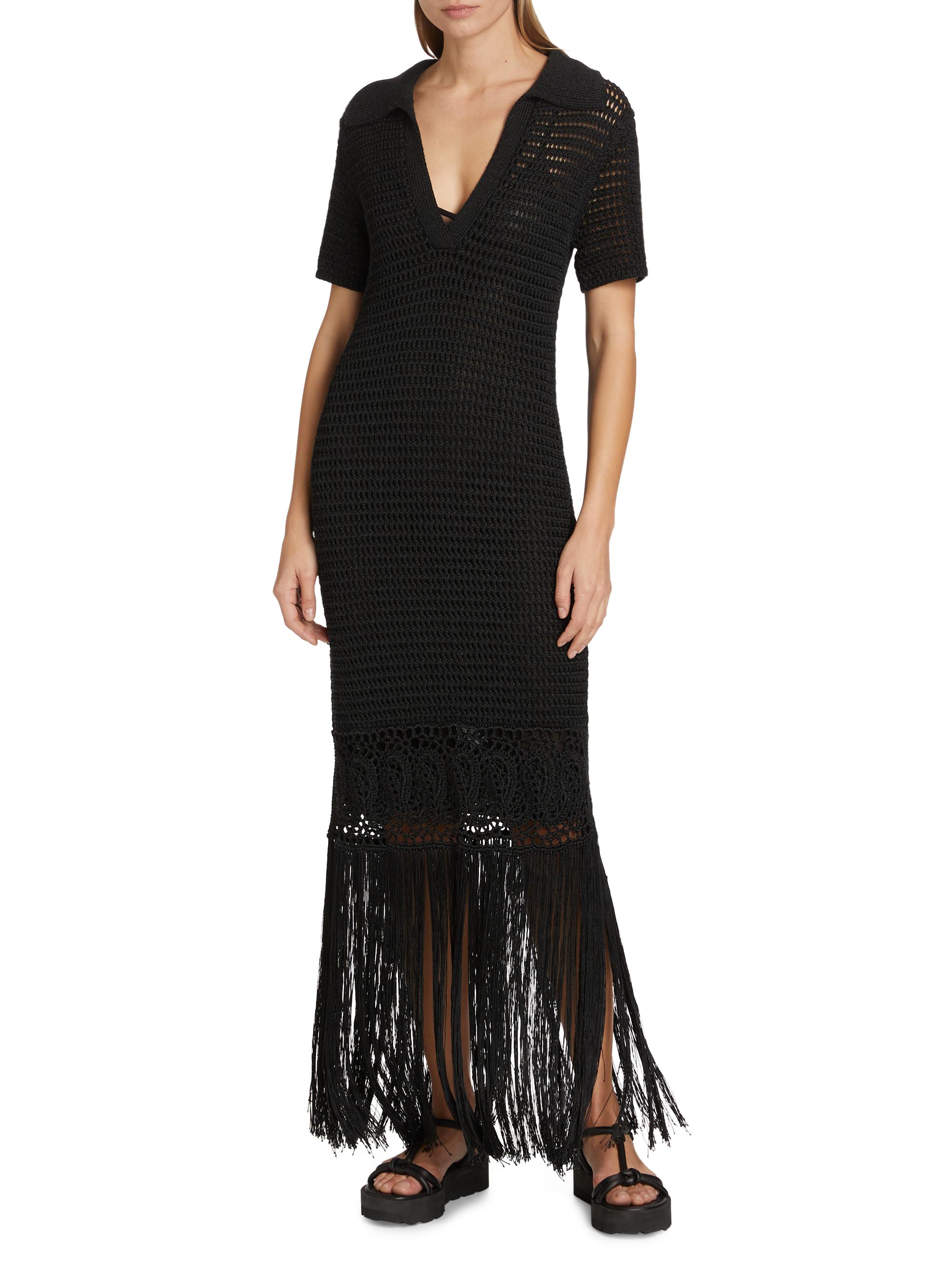 chinese dress ladies Elan Crochet Maxi Dress (More Colors Available)
