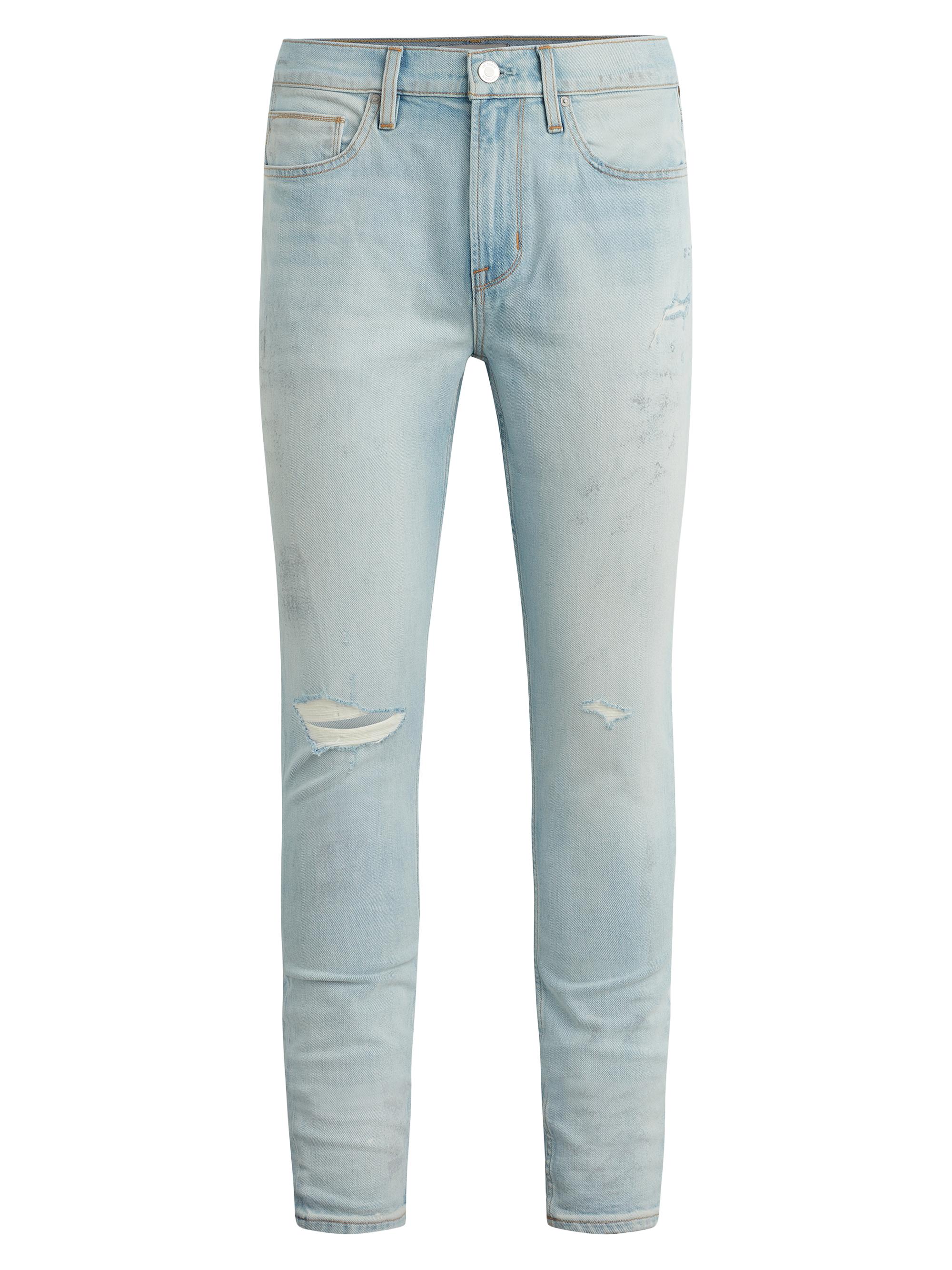 Hudson Jeans Men's Zack Distressed Cruiser Skinny Jeans - Cruiser
