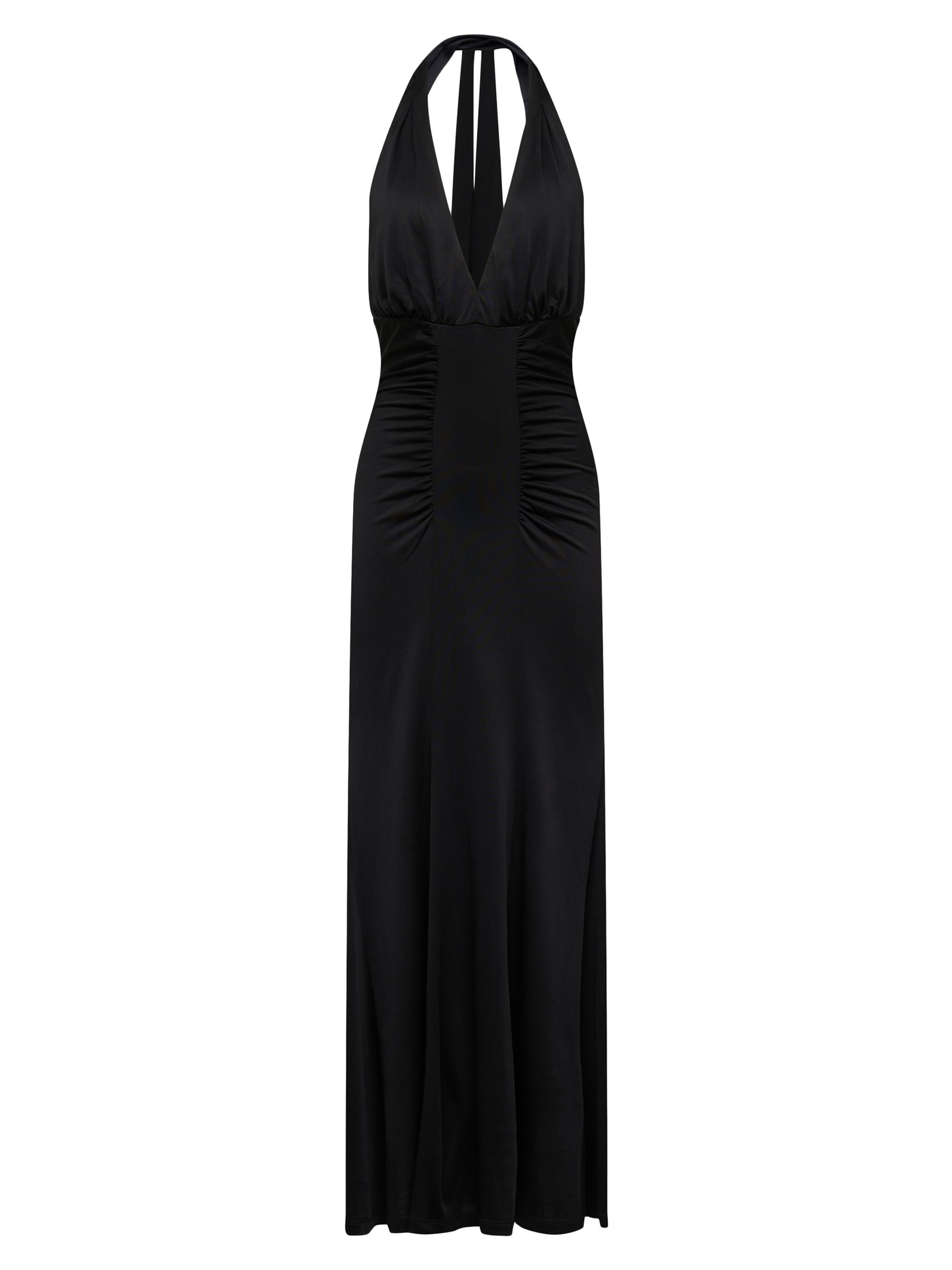 Diane von Furstenberg Women's Makayla Ruched Maxi Dress - Black Black
