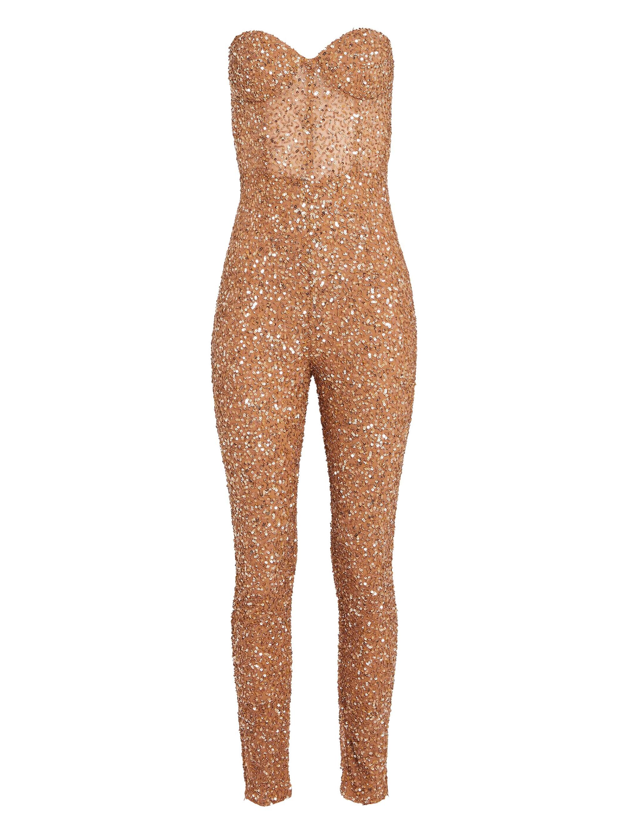 Retrofête Women's Elodie Jumpsuit - Beige