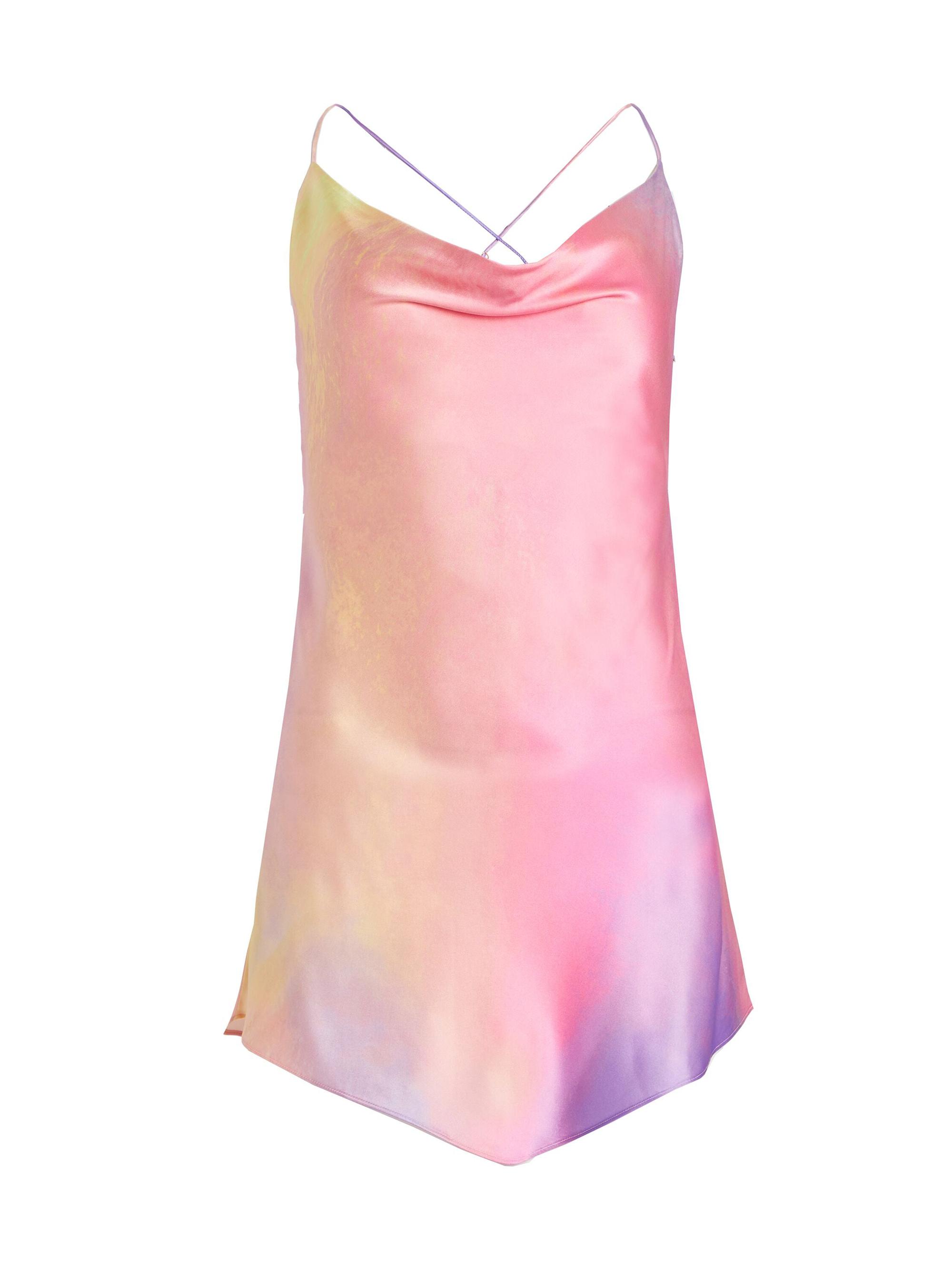 Ser.o.ya Women's Pracilla Silk Mini Dress - Sunset Tie Dye