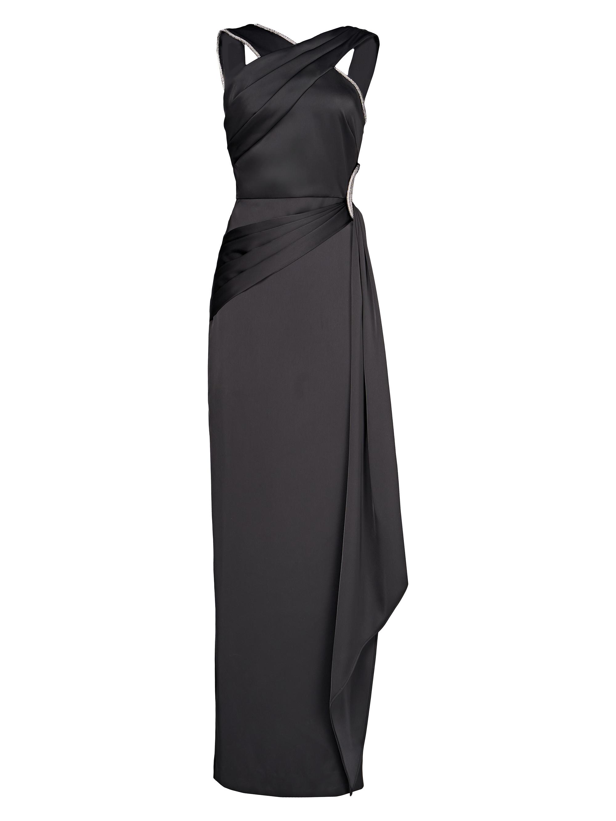 Theia Cressida Halter Column Gown | Saks Fifth Avenue