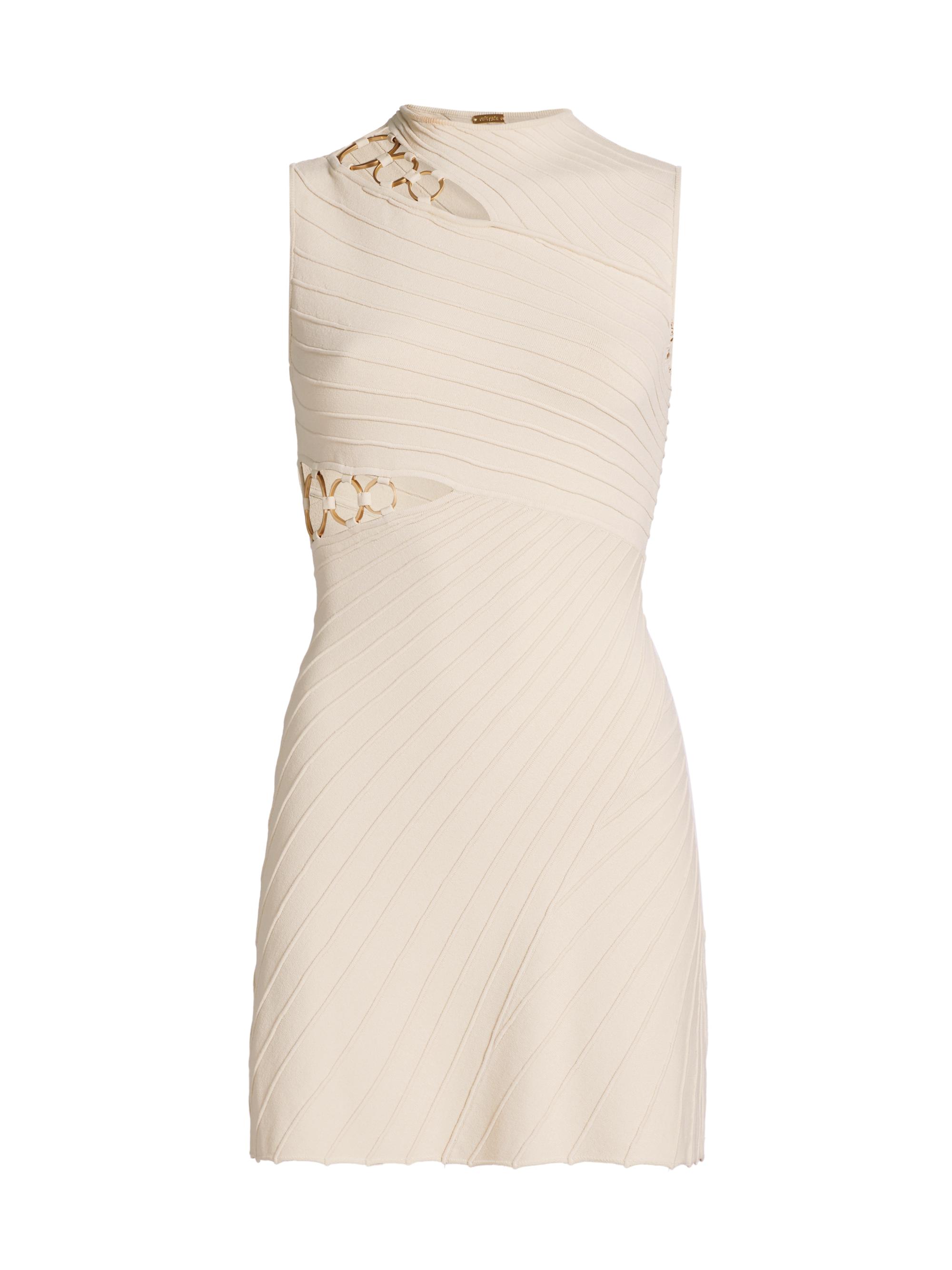 Dimetria O-Ring Knit Minidress