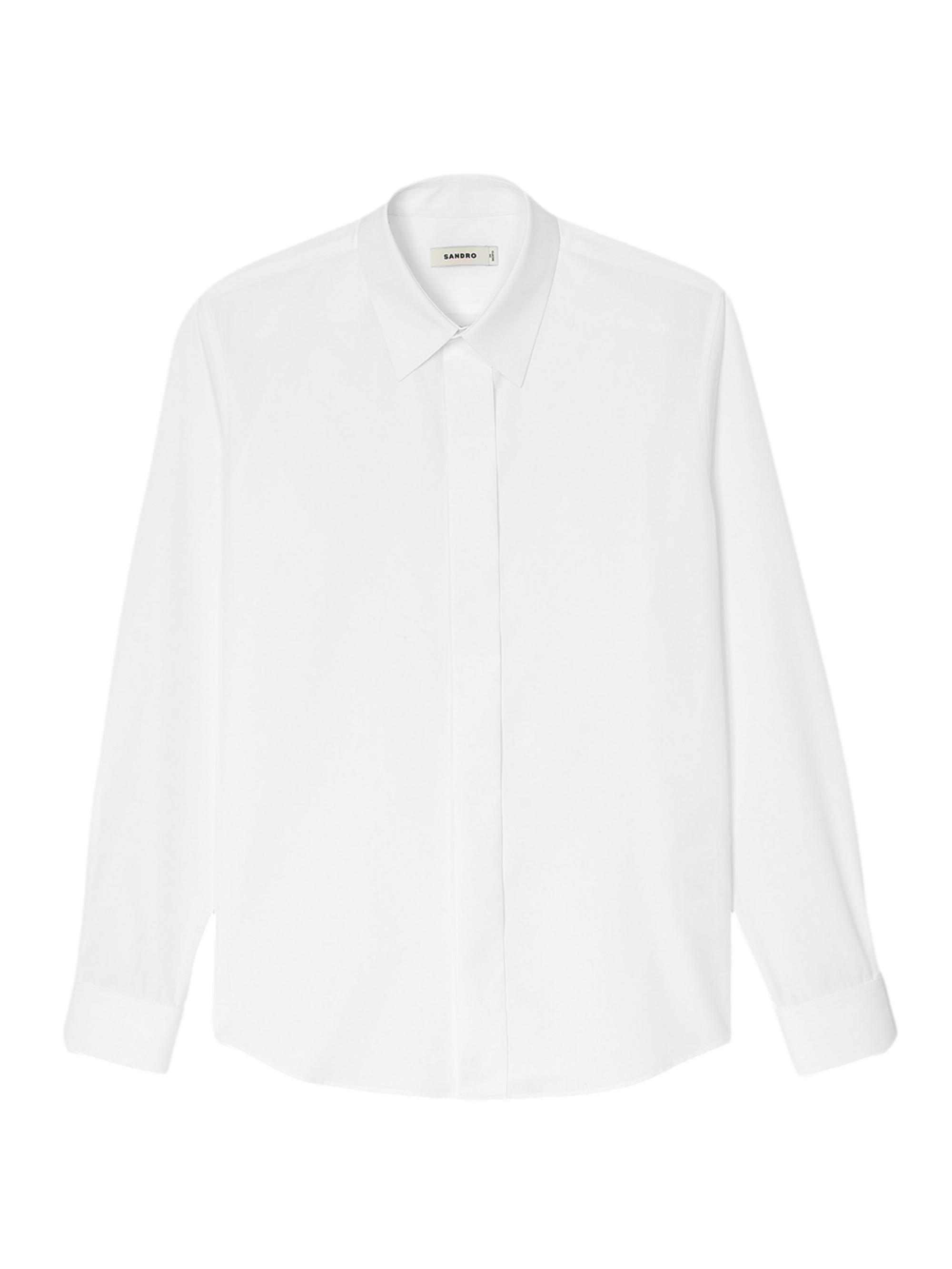 Sandro Men's Cotton Shirt - White