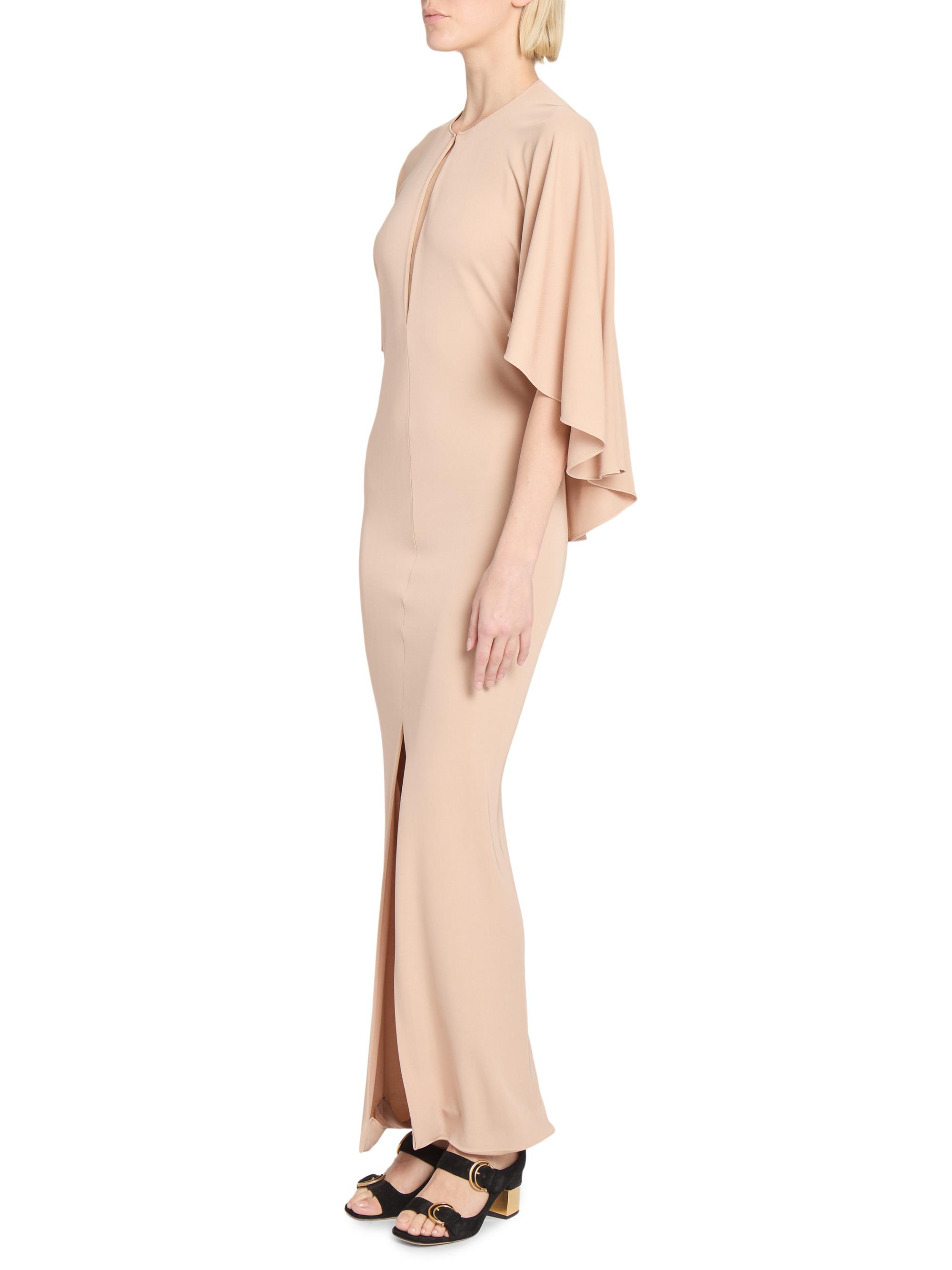 knee length dresses for ladies Marysol White Asymmetric Cape Midi Dress  Club L London