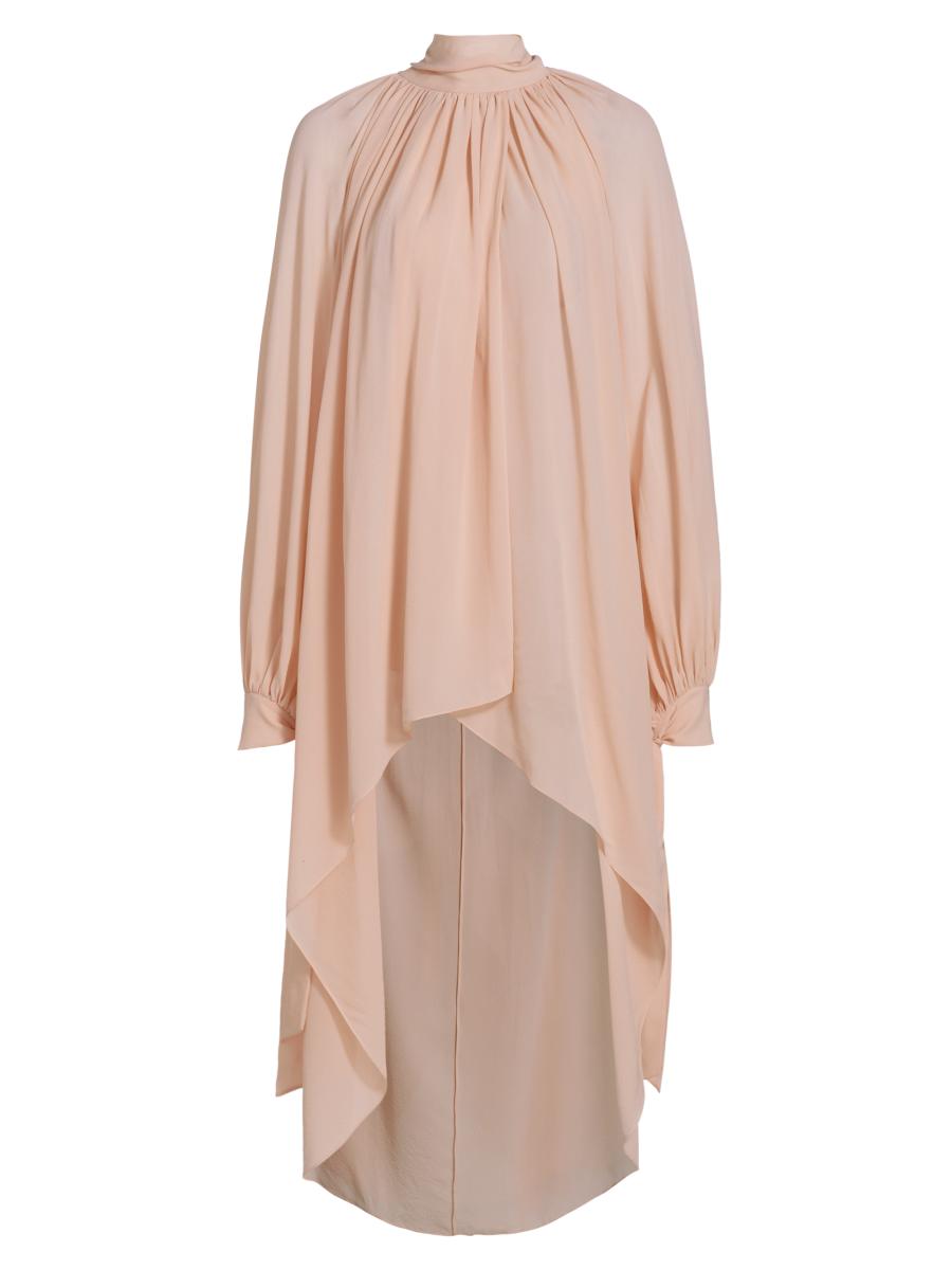 新品◇定価¥119,880 CHLOE SILK TOP'S Chloé V Neck Top In Silk Satin & Lace | Chloé US