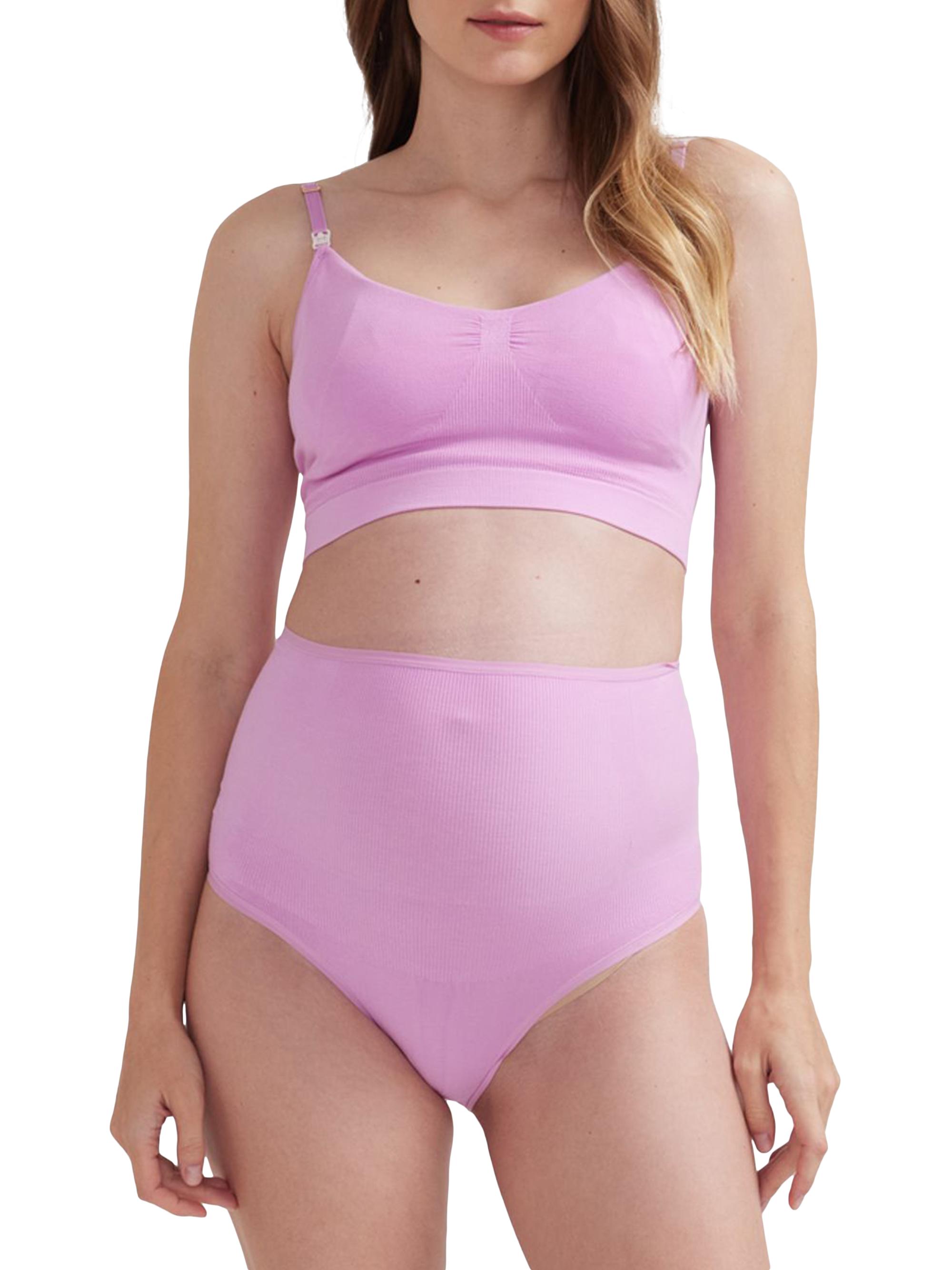 Hatch Women's The Seamless Maternity Postpartum Briefs - Pink Lemonade