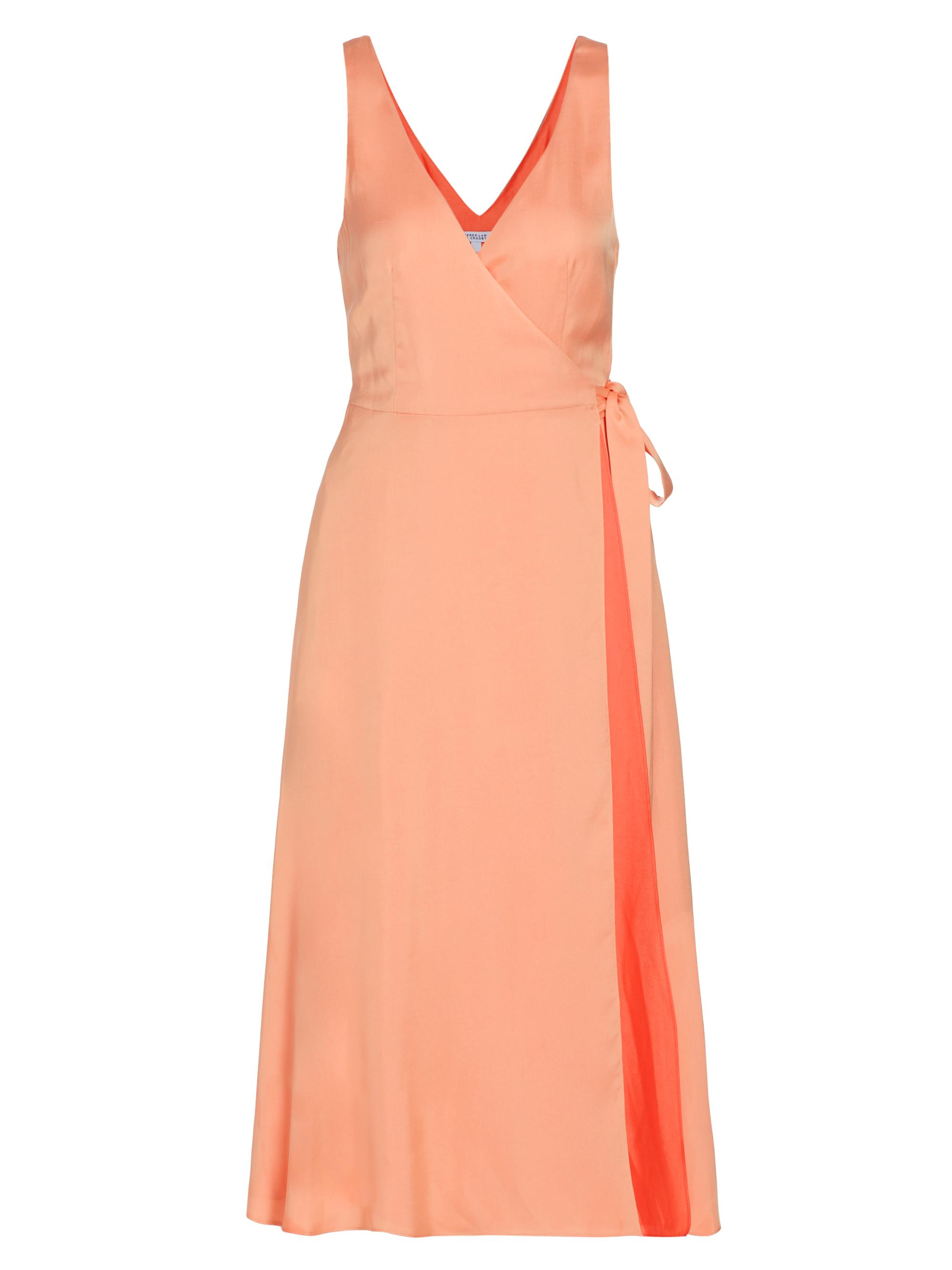 derek lam 10 crosby rochelle satin pleated cami dress Derek Lam 10 Crosby Rochelle Satin Pleated Cami Dress