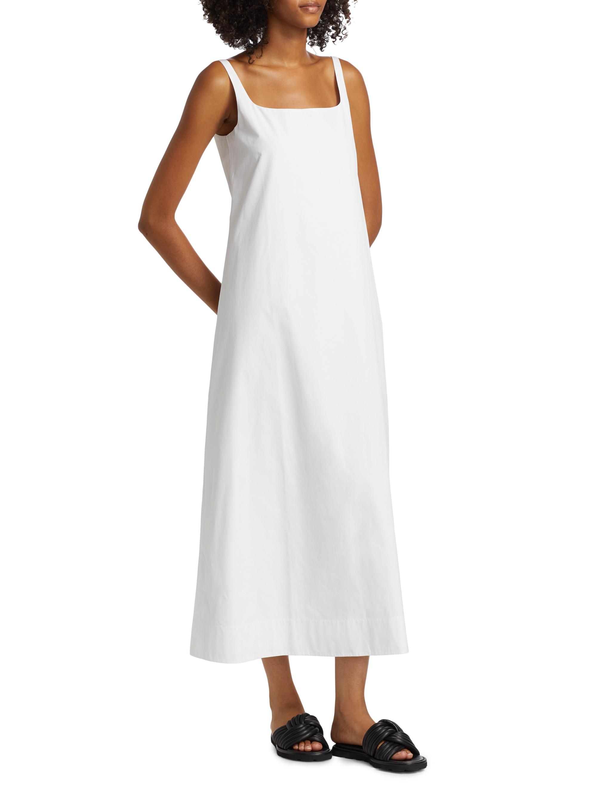 WARDROBE.NYC Backless Cotton Midi-Dress