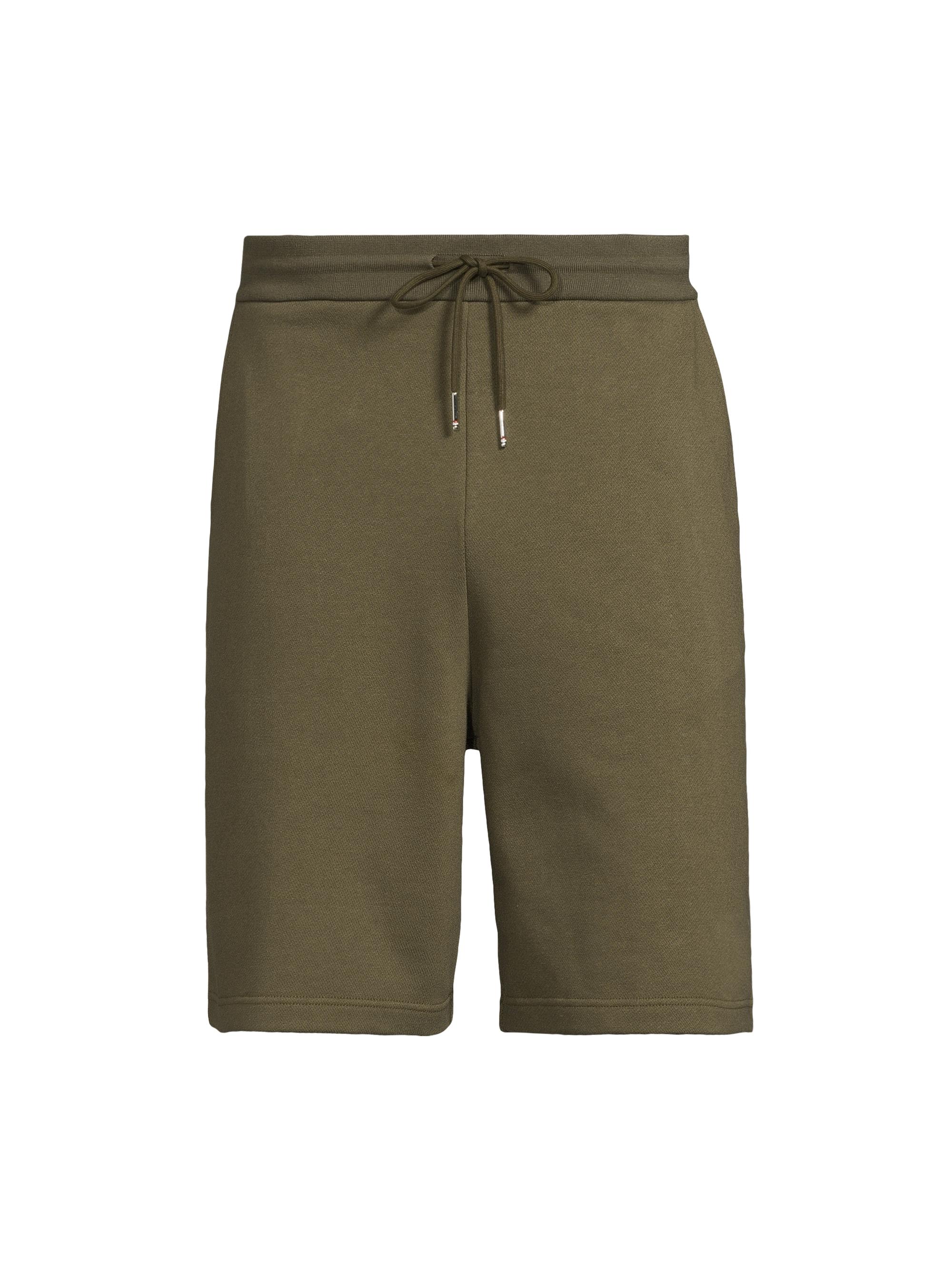 Thom Browne Men's Cotton Drawstring Sweatshorts - Dark Green