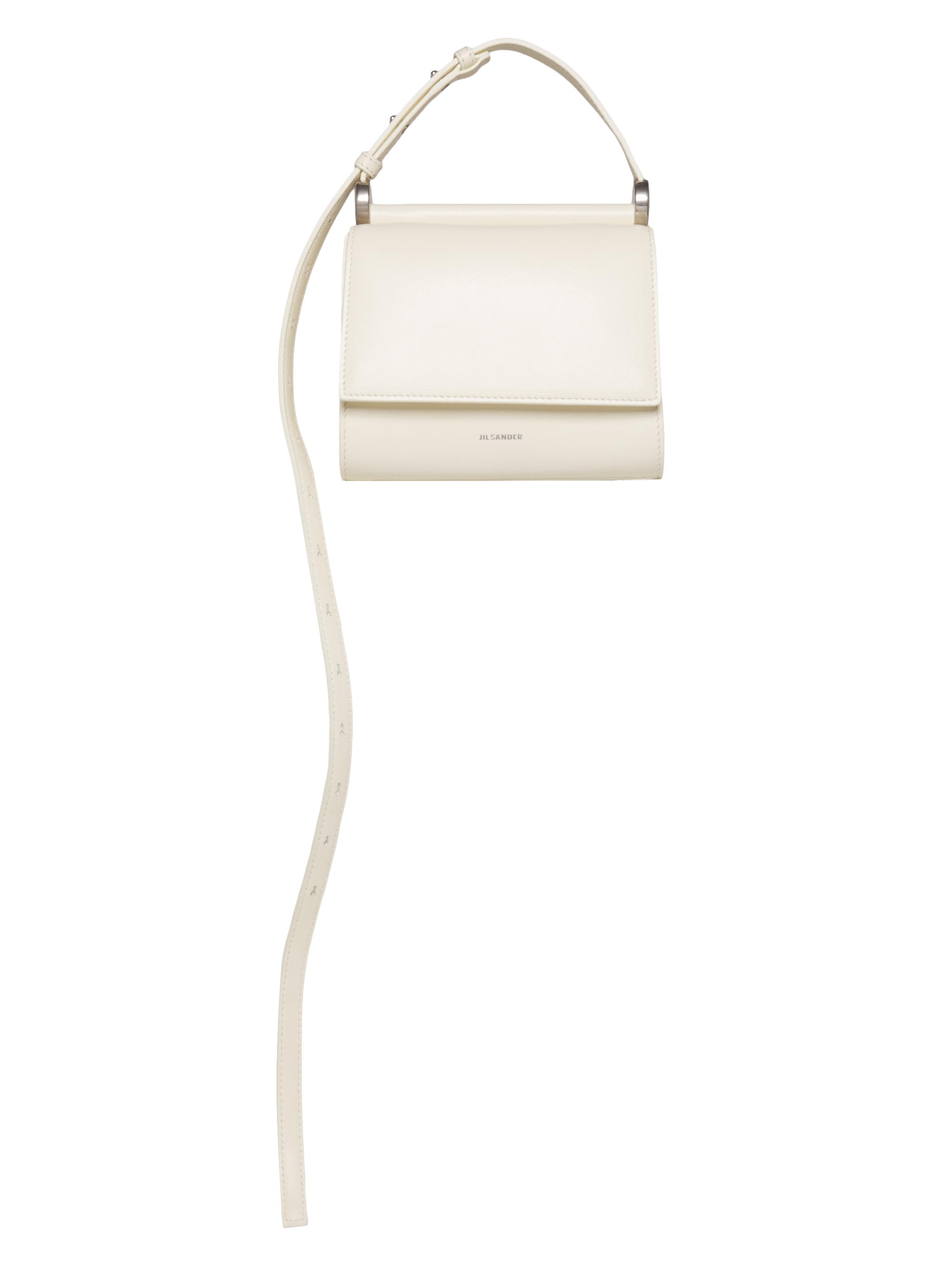 Jil Sander Women's Ghost Mini Leather Shoulder Bag - Black