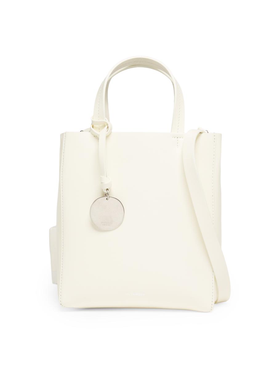 Shop Jil Sander Mini Bond Leather Tote Bag | Saks Fifth Avenue
