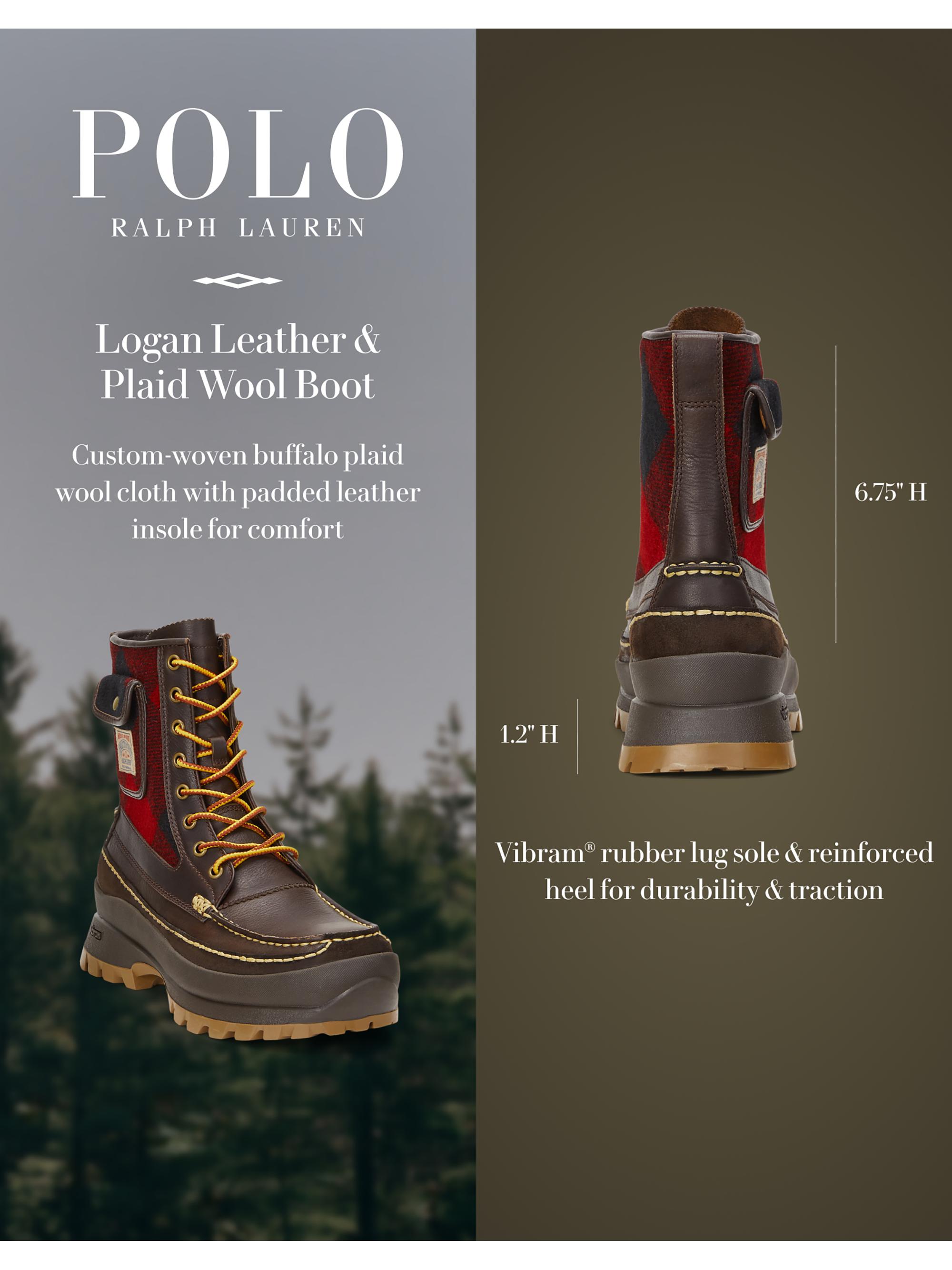 Polo Ralph Lauren Polo Country Leather Boots | Saks Fifth Avenue