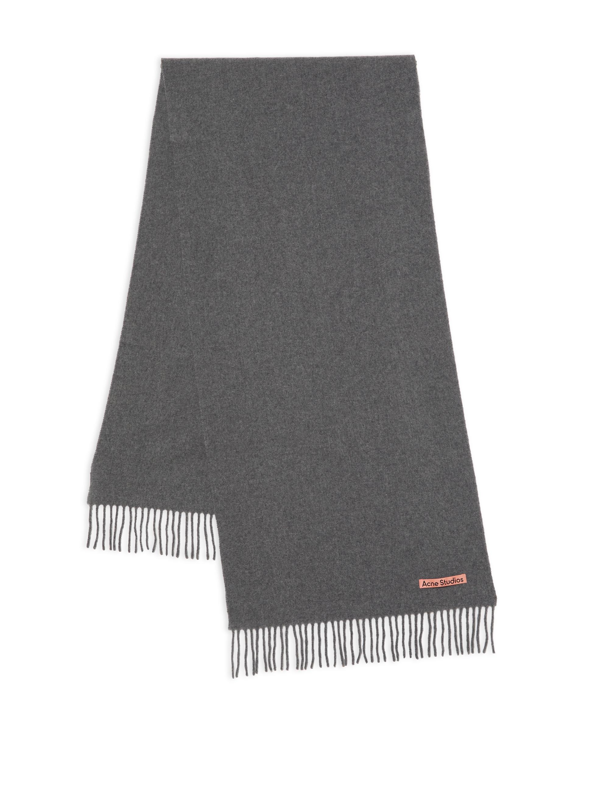 AMI Paris Ami de Coeur Wool Fringe Scarf | Saks Fifth Avenue