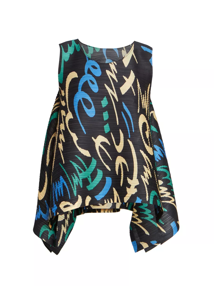 Shop Pleats Please Issey Miyake Energy Synergy Fizzy Top Shop Pleats Please Issey Miyake Energy Synergy Fizzy Top