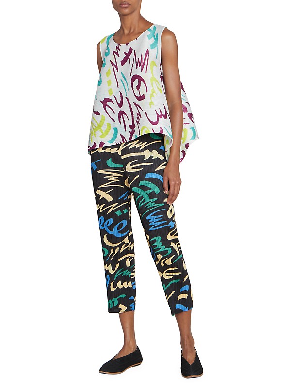 Shop Pleats Please Issey Miyake Energy Synergy Fizzy Top Shop Pleats Please Issey Miyake Energy Synergy Fizzy Top