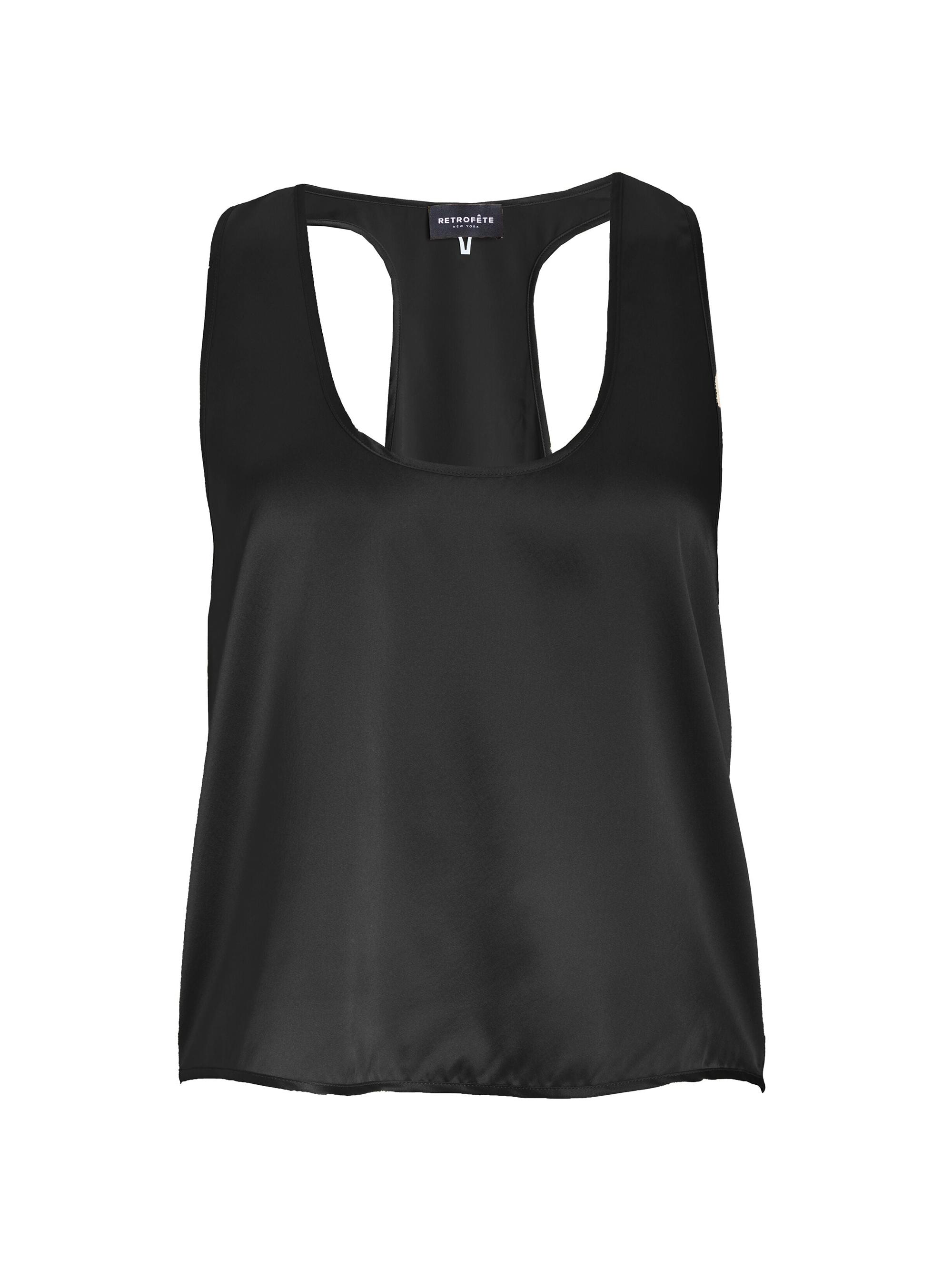 Retrofête Women's Dori Silk Top - Bone