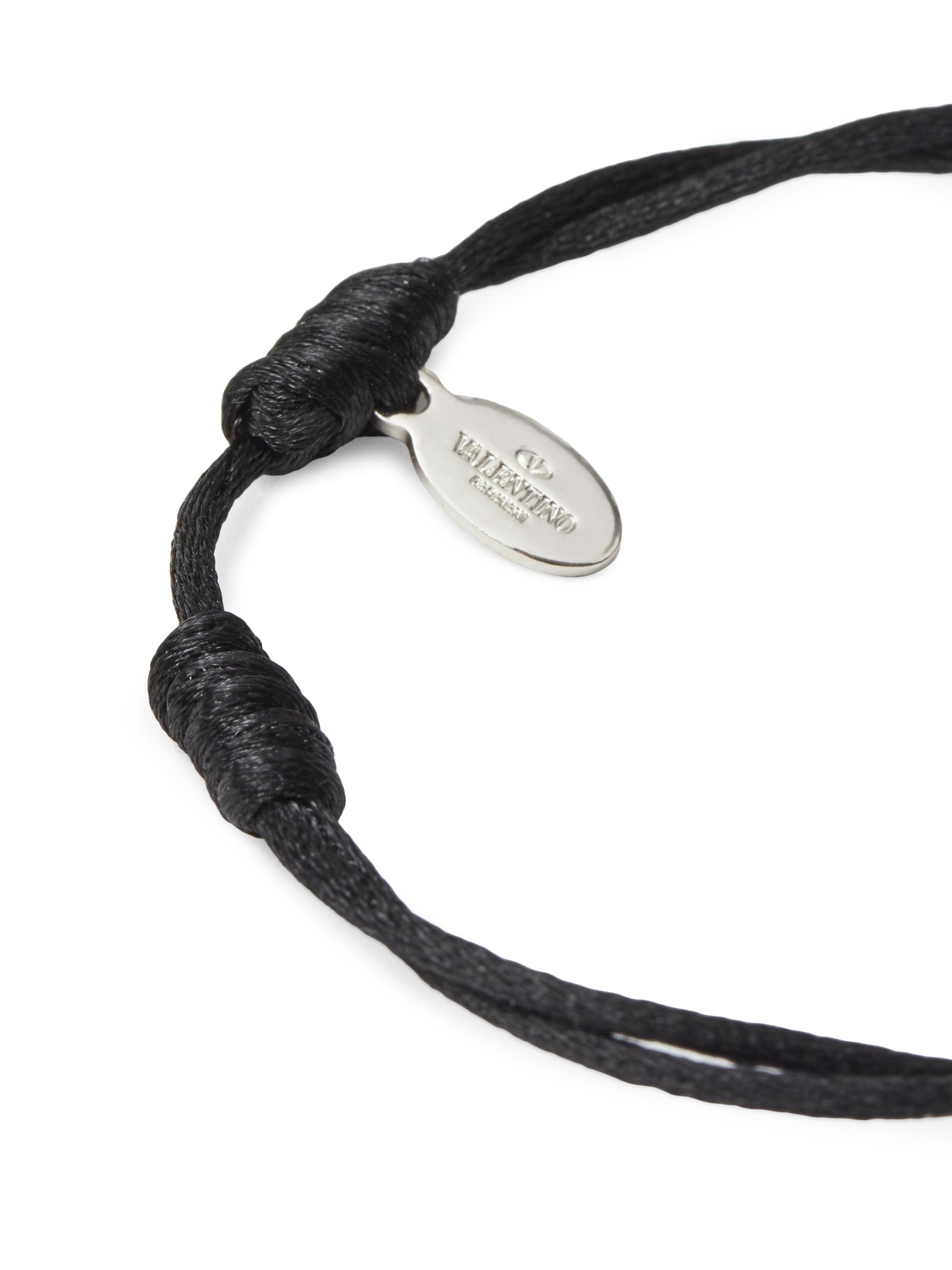 Valentino Garavani Vlogo Signature Cotton Bracelet | Saks