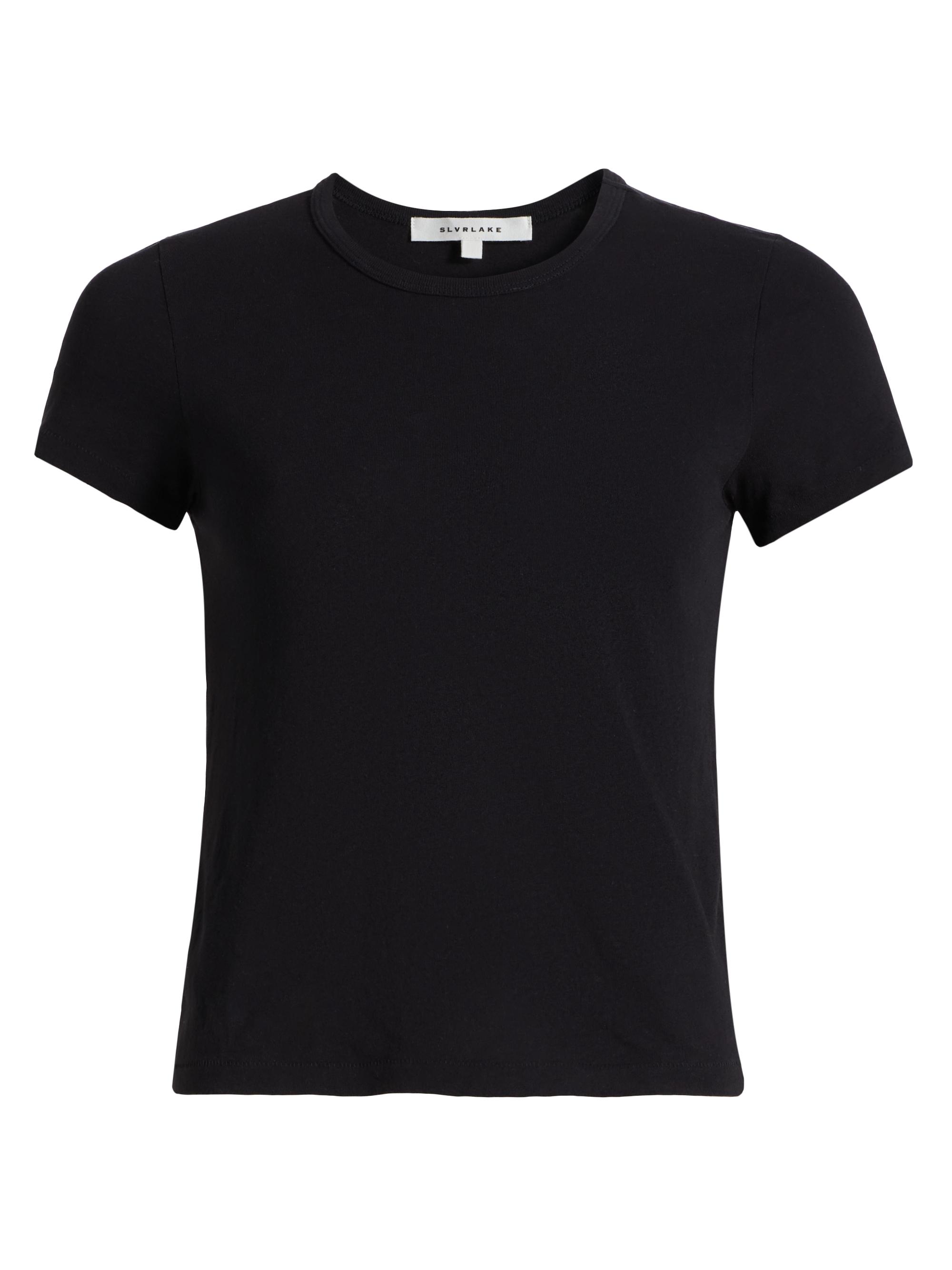 SLVRLAKE Women's Cotton Baby T-Shirt - Raven