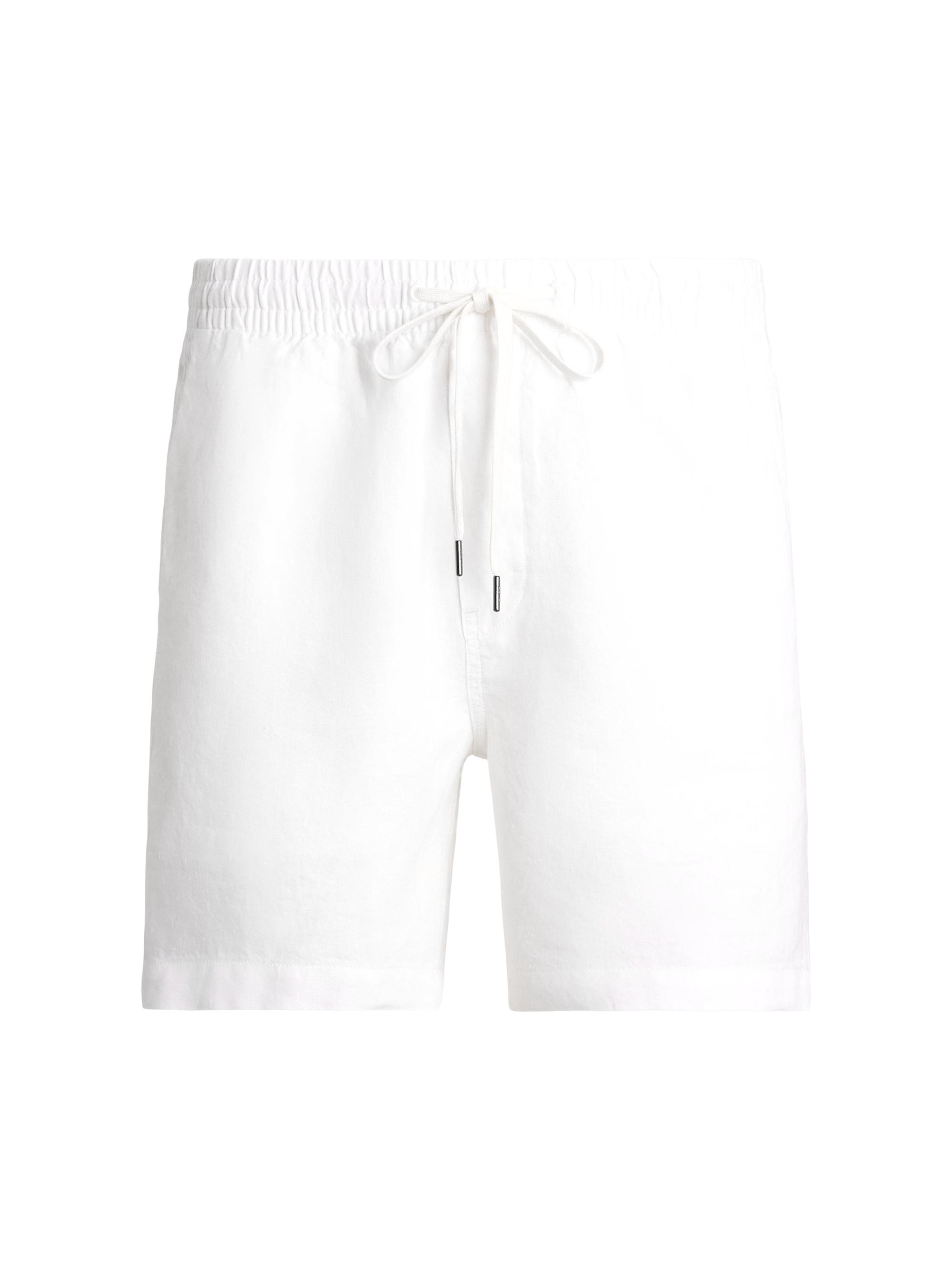 Polo Ralph Lauren Men's Prepster Linen Shorts - Ceramic White