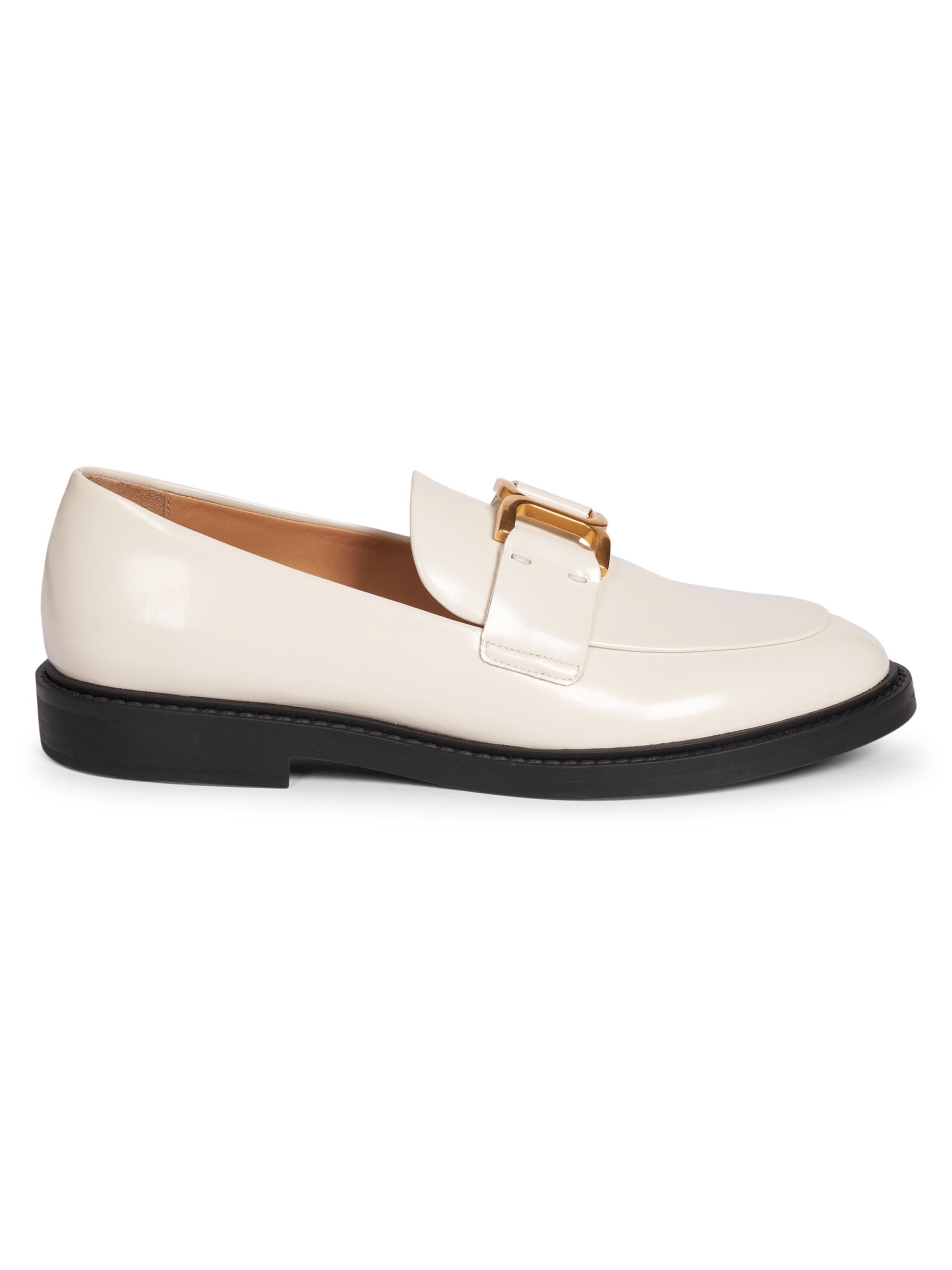 Chloé Women's Marcie Leather Flats - Eggshell