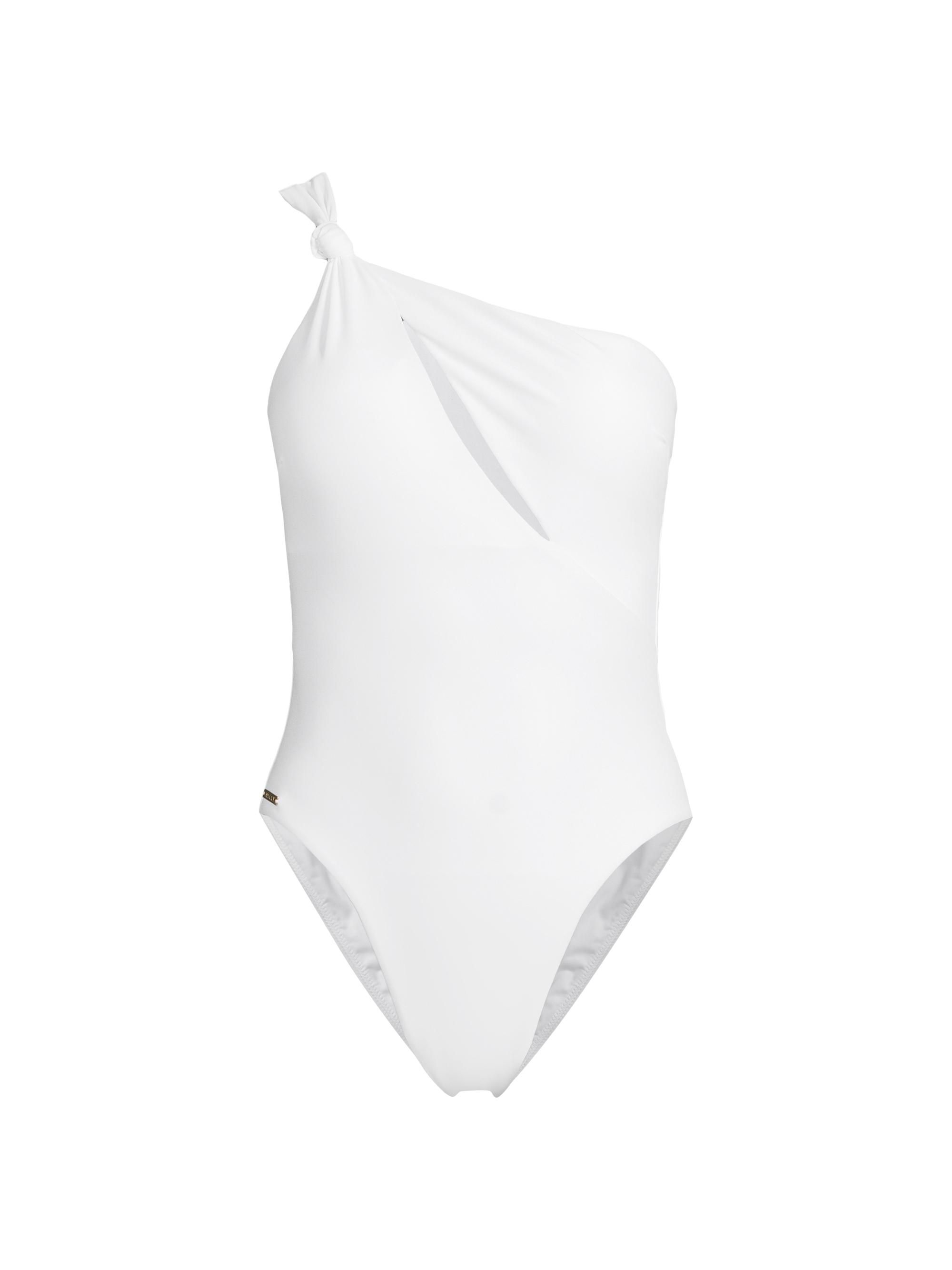 Milly Women's Carvico Vita One-Shoulder One-Piece Swimsuit - White