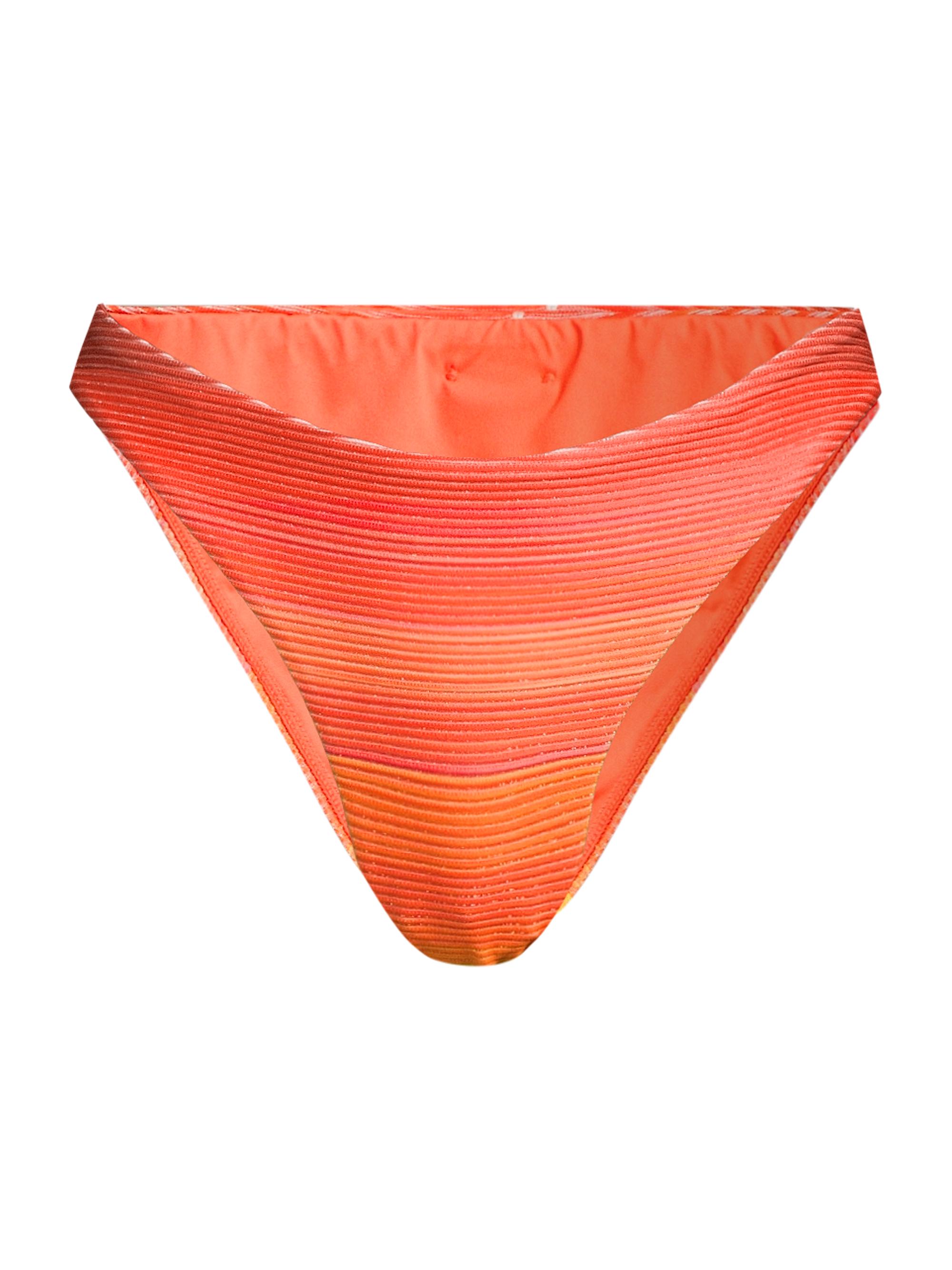 Milly Women's Margot Sunset Stripe Bikini Bottoms
