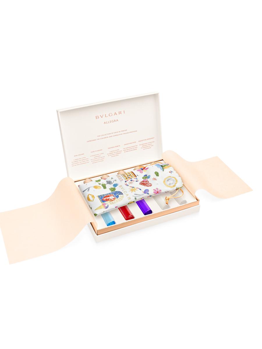 香水(女性用) Bvlgari allegra discovery set BVLGARI Allegra Eau de Parfum 5-Piece Discovery Kit | Saks