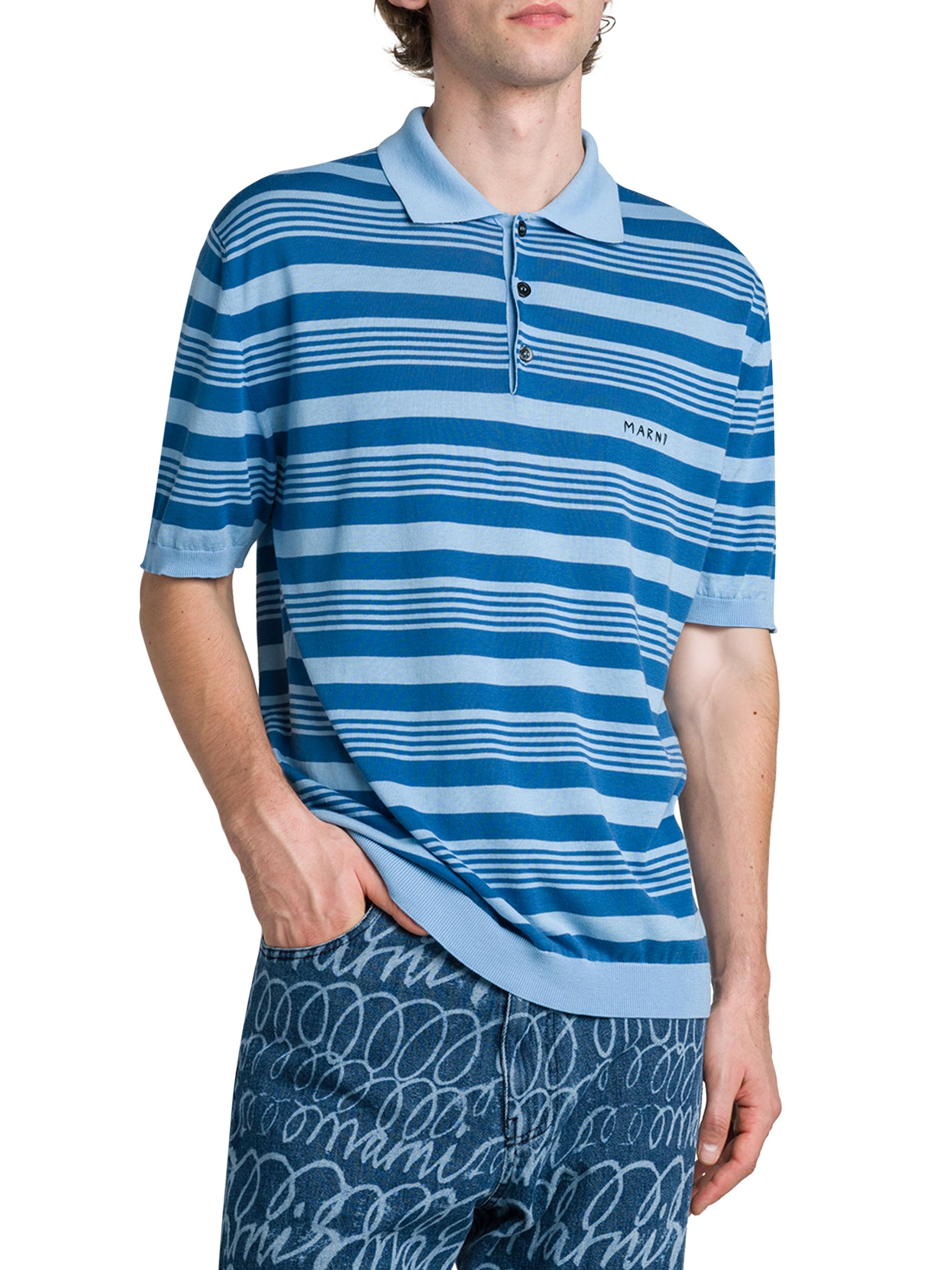 Marni Striped Polo Shirt | Saks Fifth Avenue