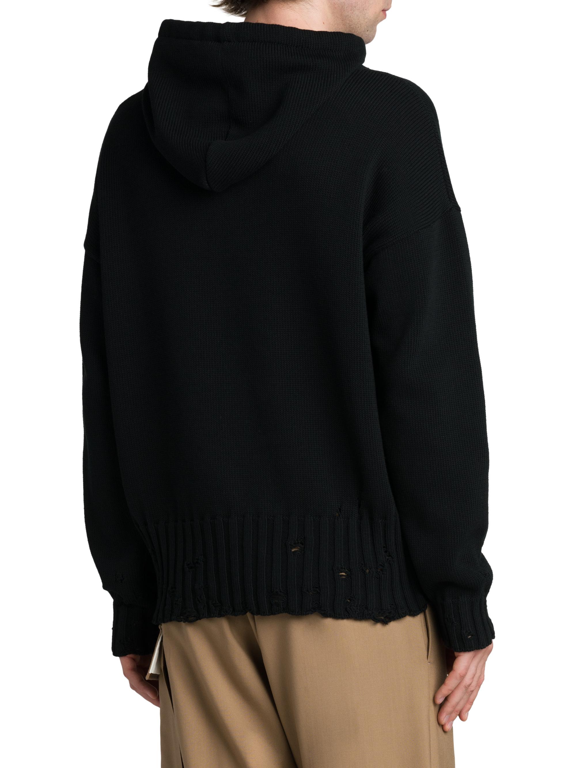 Marni Distressed Hooded Sweater | Saks Fifth Avenue