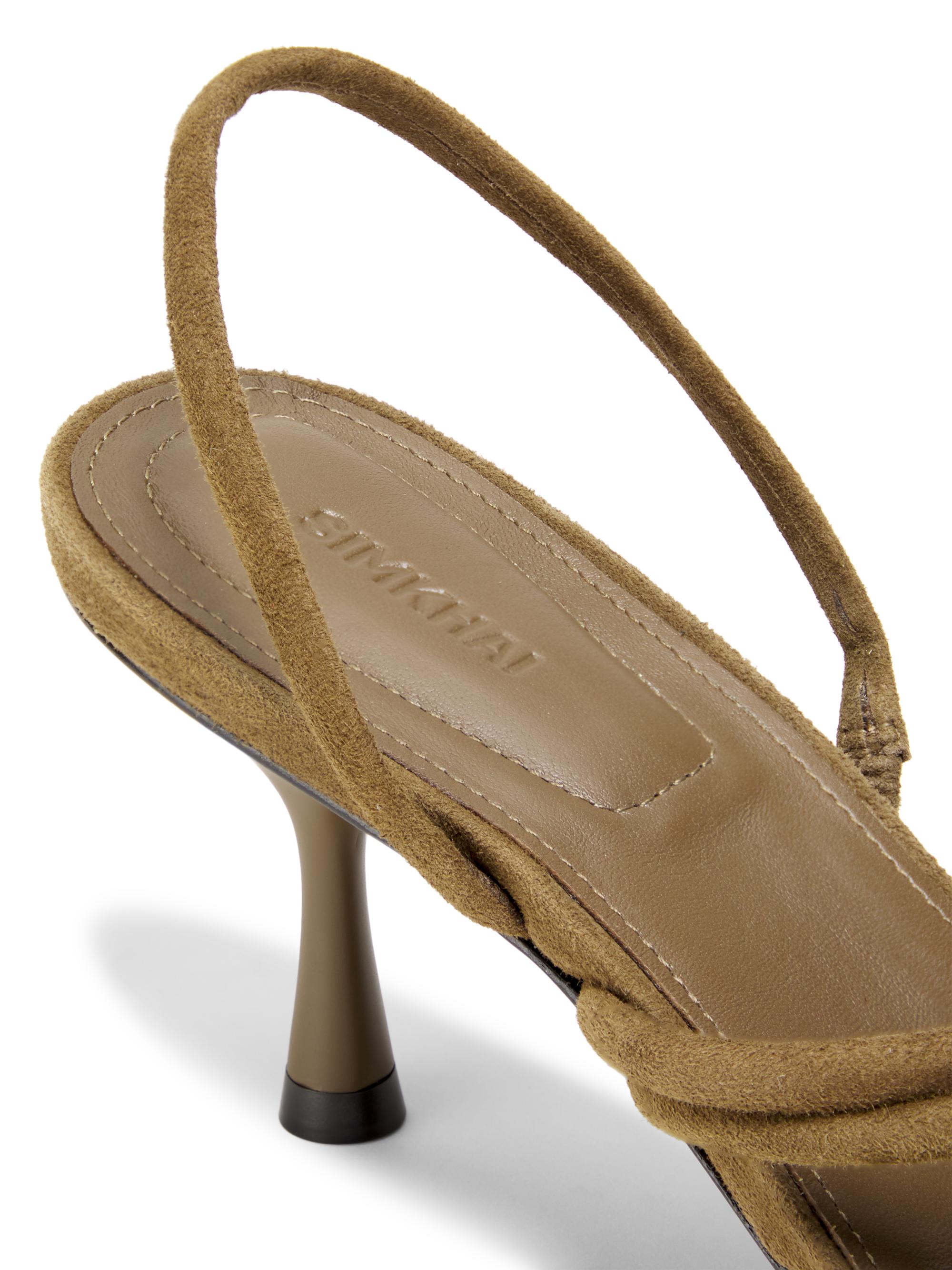 SIMKHAI Love Knot Suede Slingback Pumps Saks Fifth Avenue - Main Image