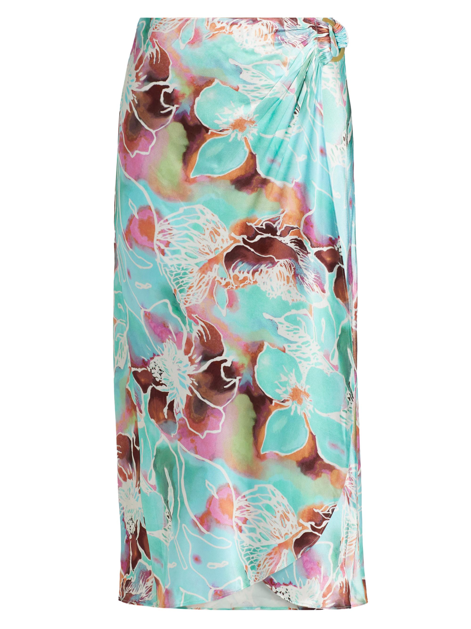 Rails Women's Sampha Floral Wrap Midi-Skirt - Kauai Floral