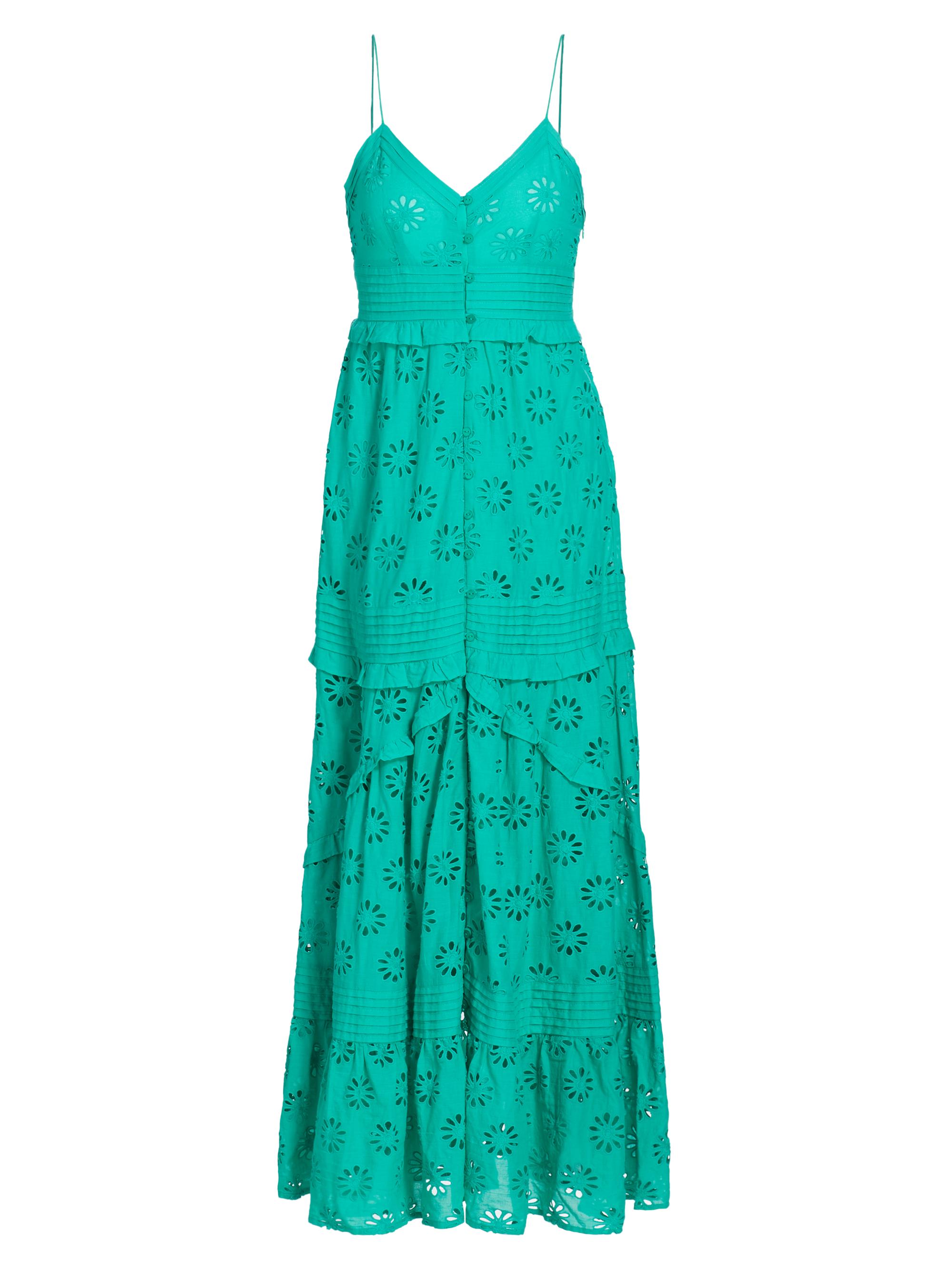 Rails Women's Henrietta Eyelet Cotton Maxi Dress - Jade