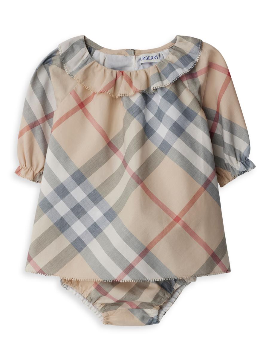 送料込 BURBERRY チェック vivienne ビームス Yorkland Burberry Baby Girl's Emmeline Check Dress & Bloomers | Saks