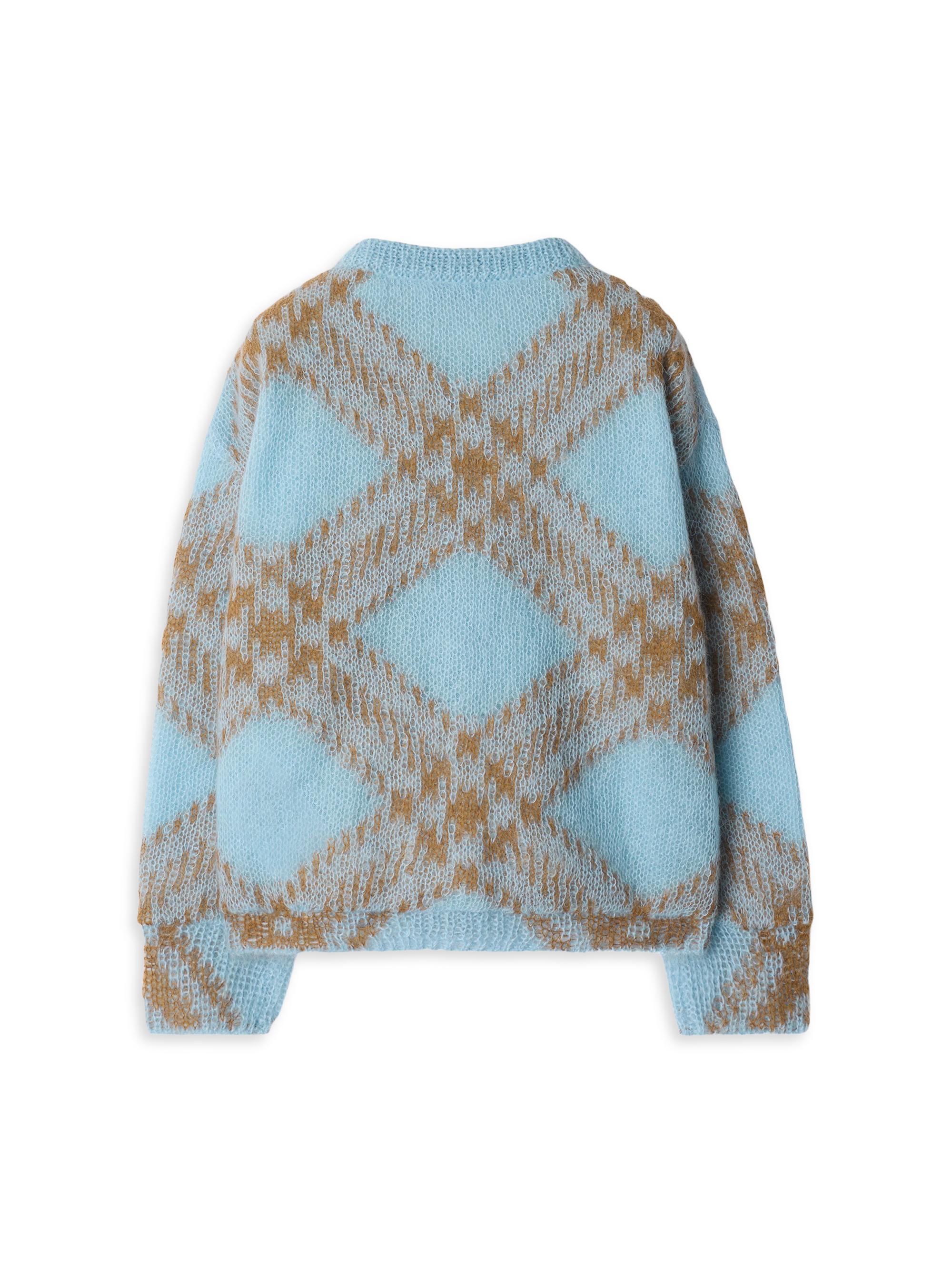 Burberry Little Girl's & Girl's Check Mohair Cardigan | Saks Fifth